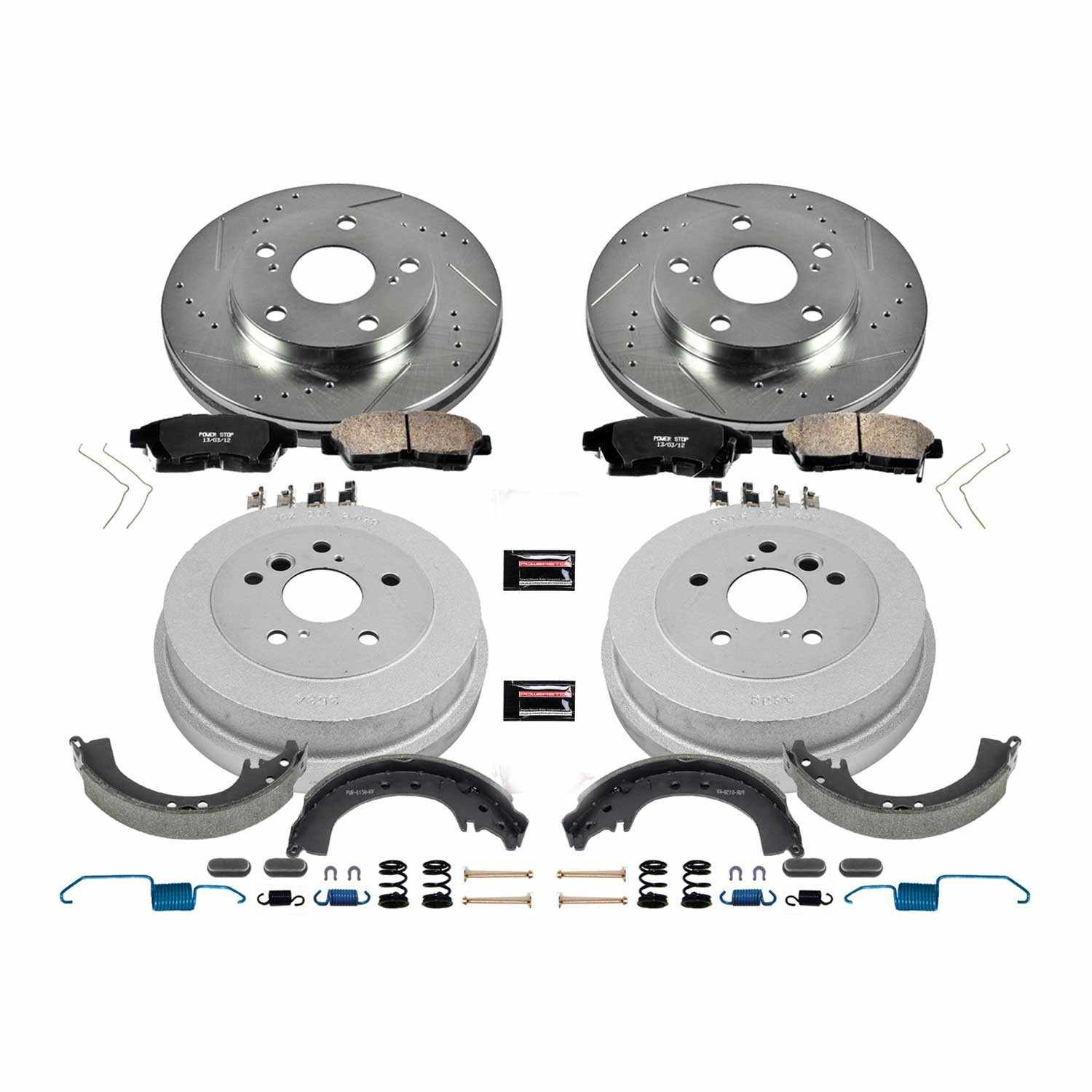 Power Stop 92-01 Toyota Camry Front & Rear Z23 Evolution Sport Brake Kit