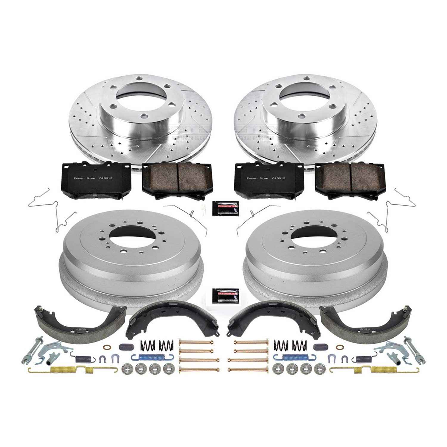 Power Stop 00-02 Toyota Tundra Front & Rear Z23 Evolution Sport Brake Kit