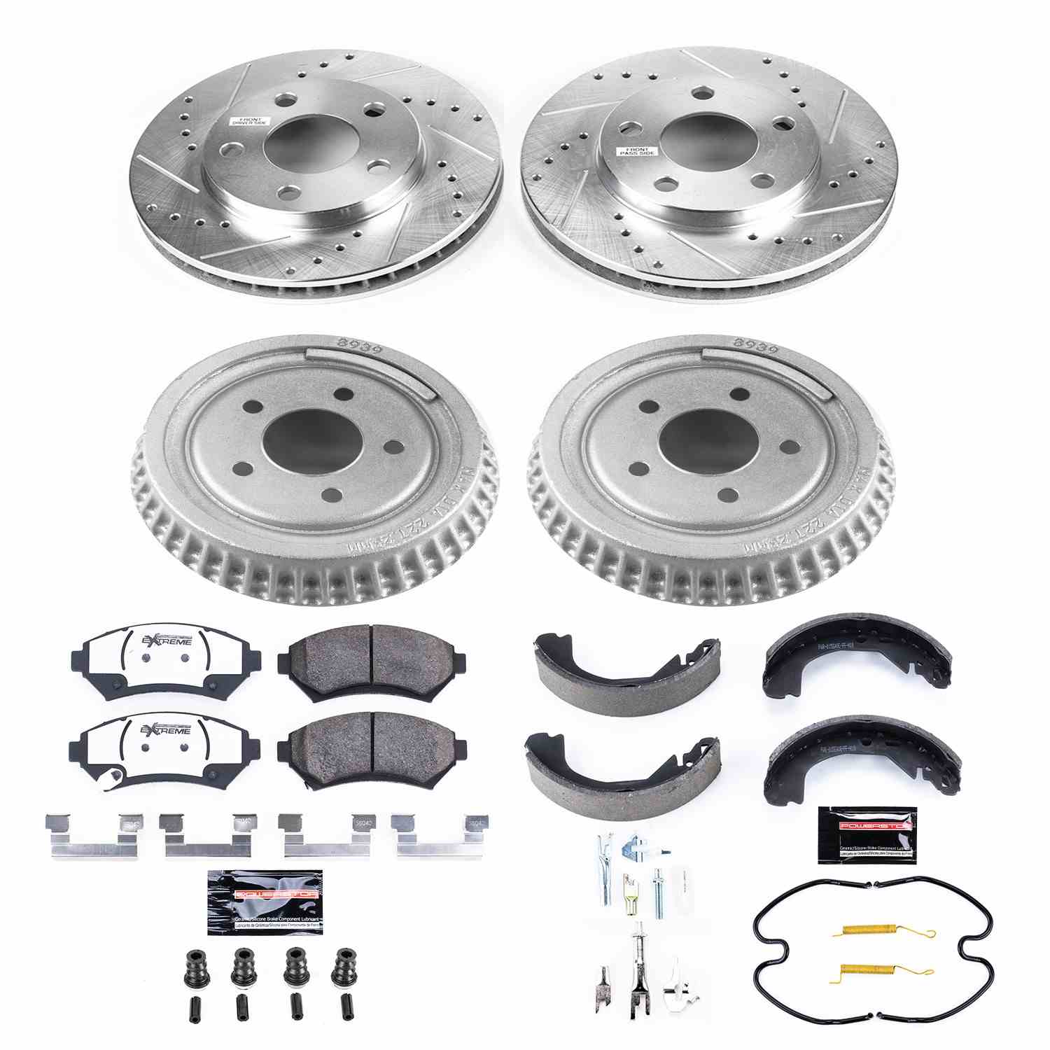 Power Stop 97-01 Buick Century Front & Rear Z26 Street Warrior Brake Kit