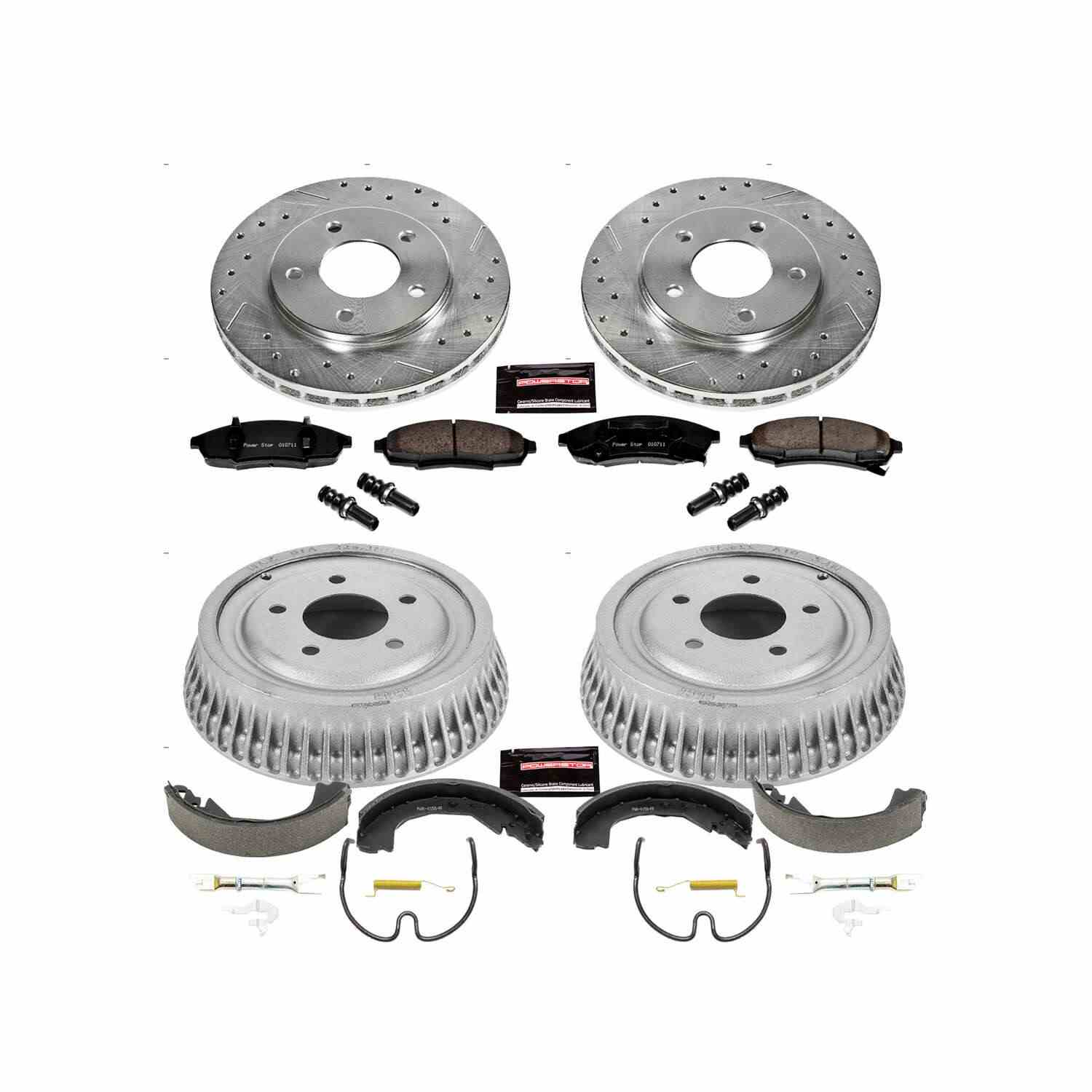 Power Stop 1995 Chevrolet Lumina Front & Rear Z23 Evolution Sport Brake Kit