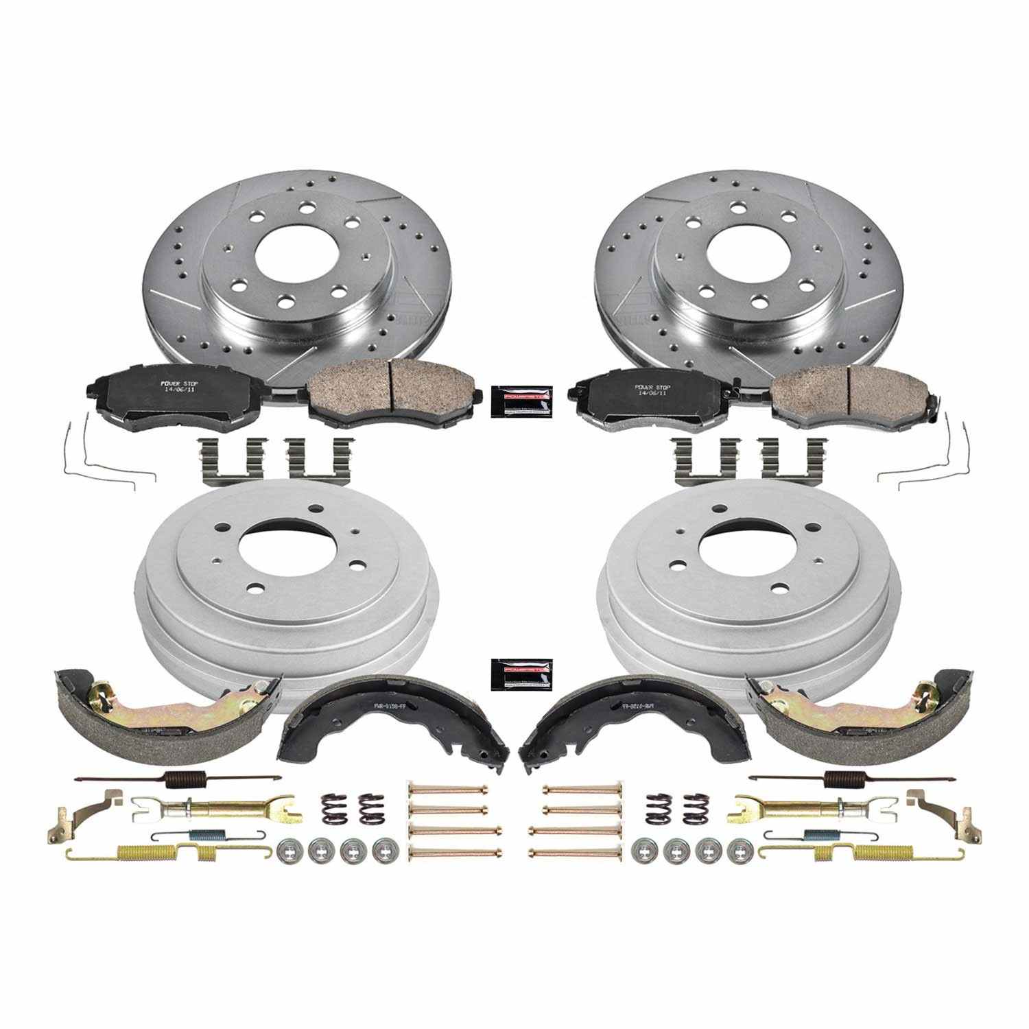 Power Stop 2006 Hyundai Elantra Front & Rear Z23 Evolution Sport Brake Kit