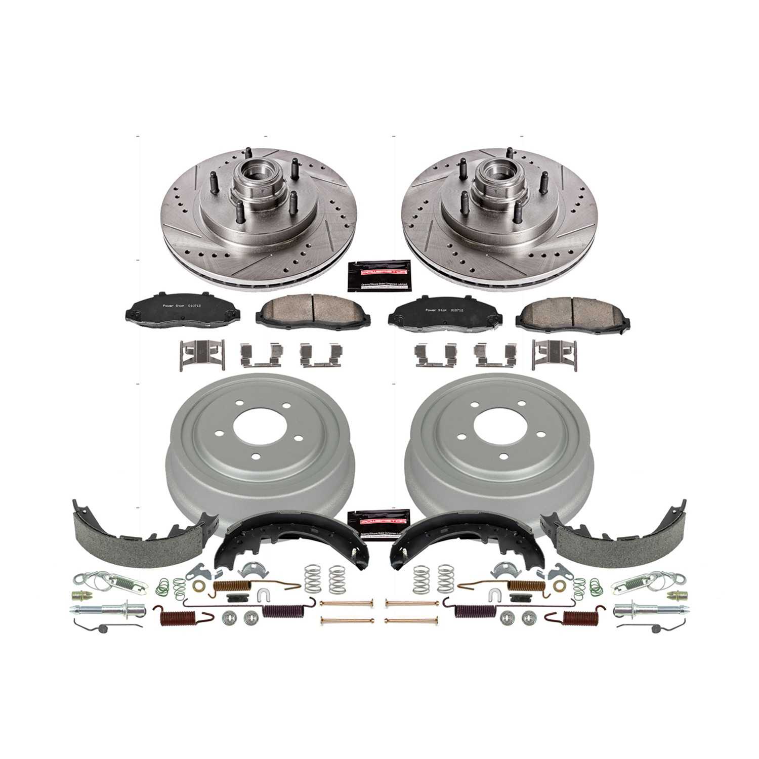 Power Stop 97-00 Ford F-150 Front & Rear Z23 Evolution Sport Brake Kit