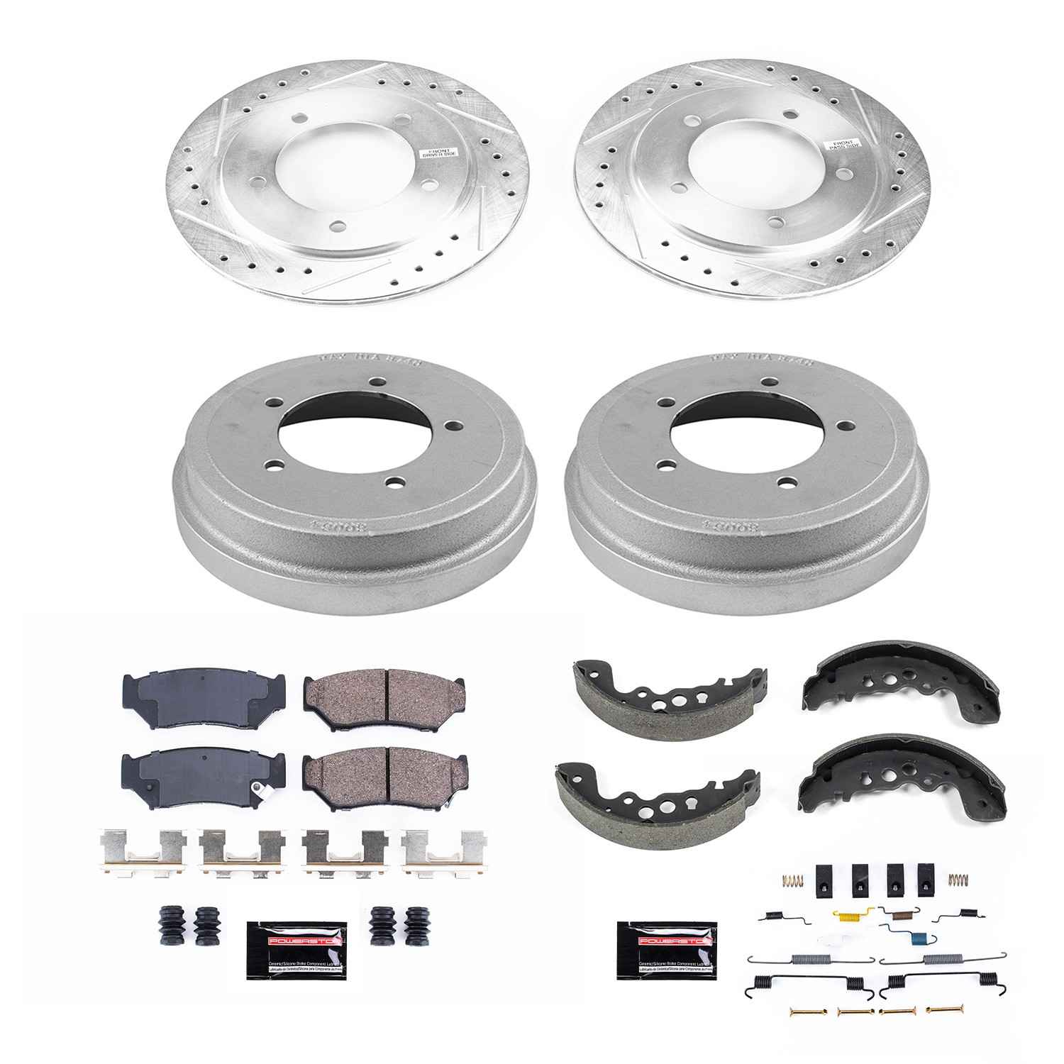 Power Stop 00-01 Chevrolet Tracker Front & Rear Z23 Evolution Sport Brake Kit