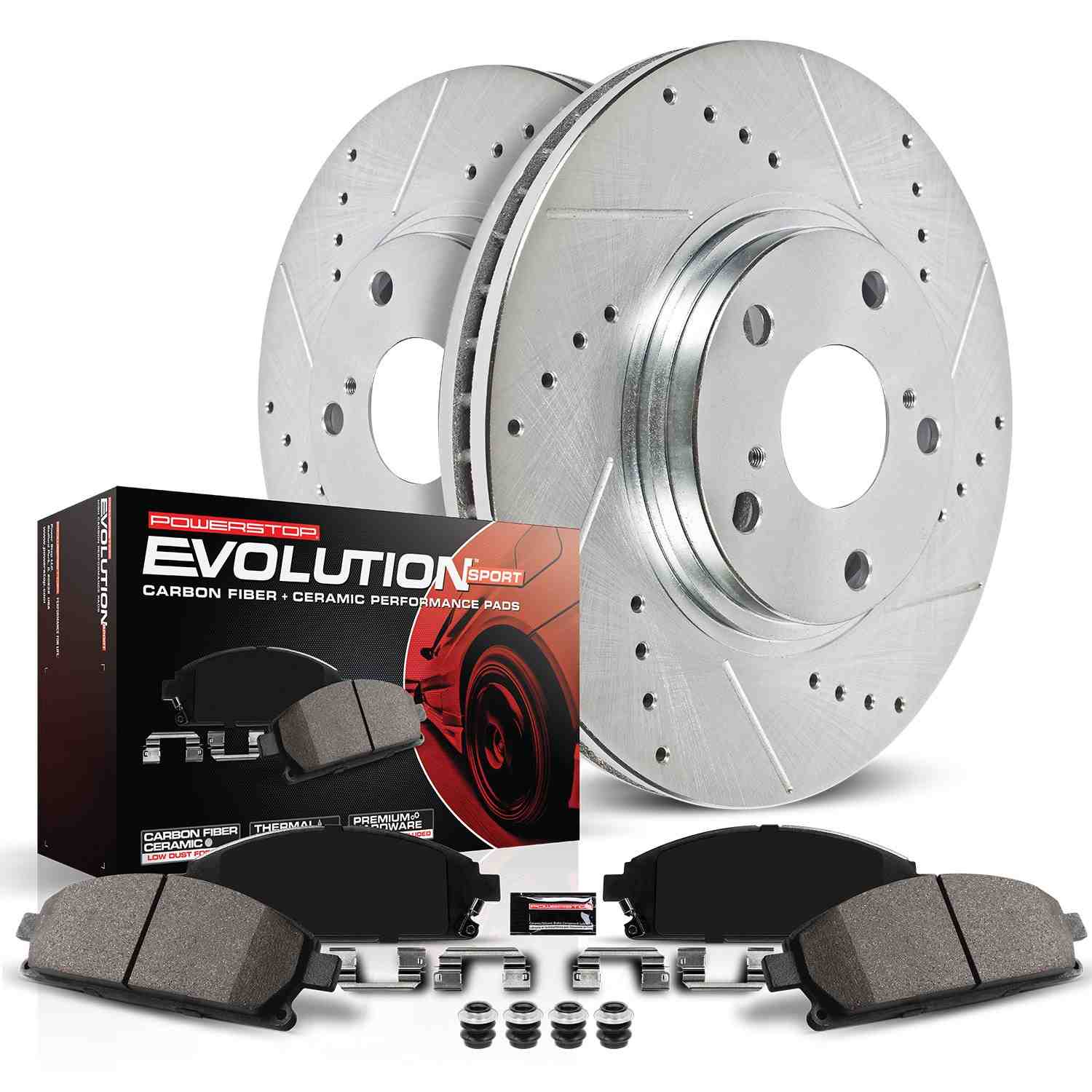 Power Stop 00-01 Nissan Altima Front & Rear Z23 Evolution Sport Brake Kit