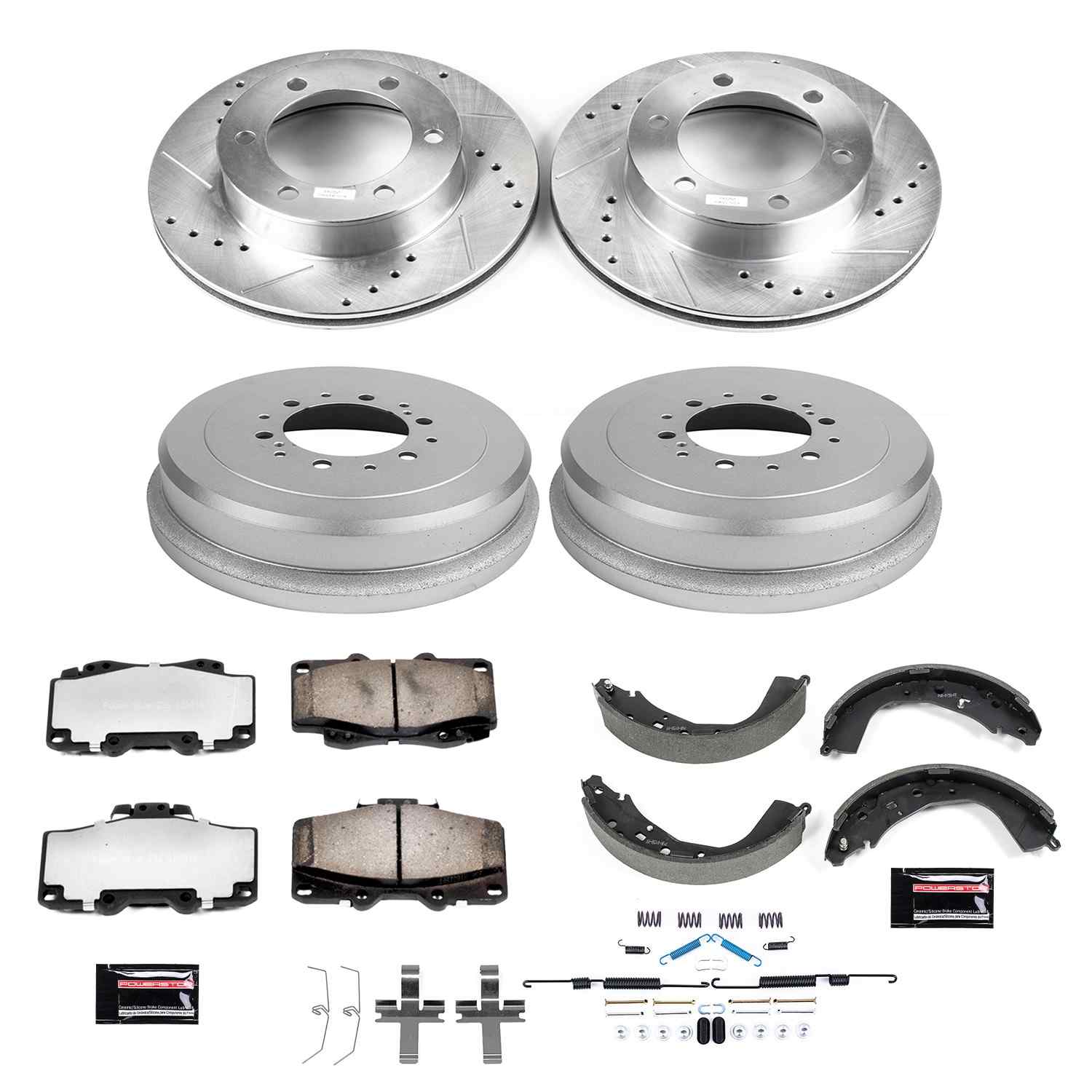 Power Stop 01-02 Toyota 4Runner Front & Rear Z36 Truck & Tow Brake Kit