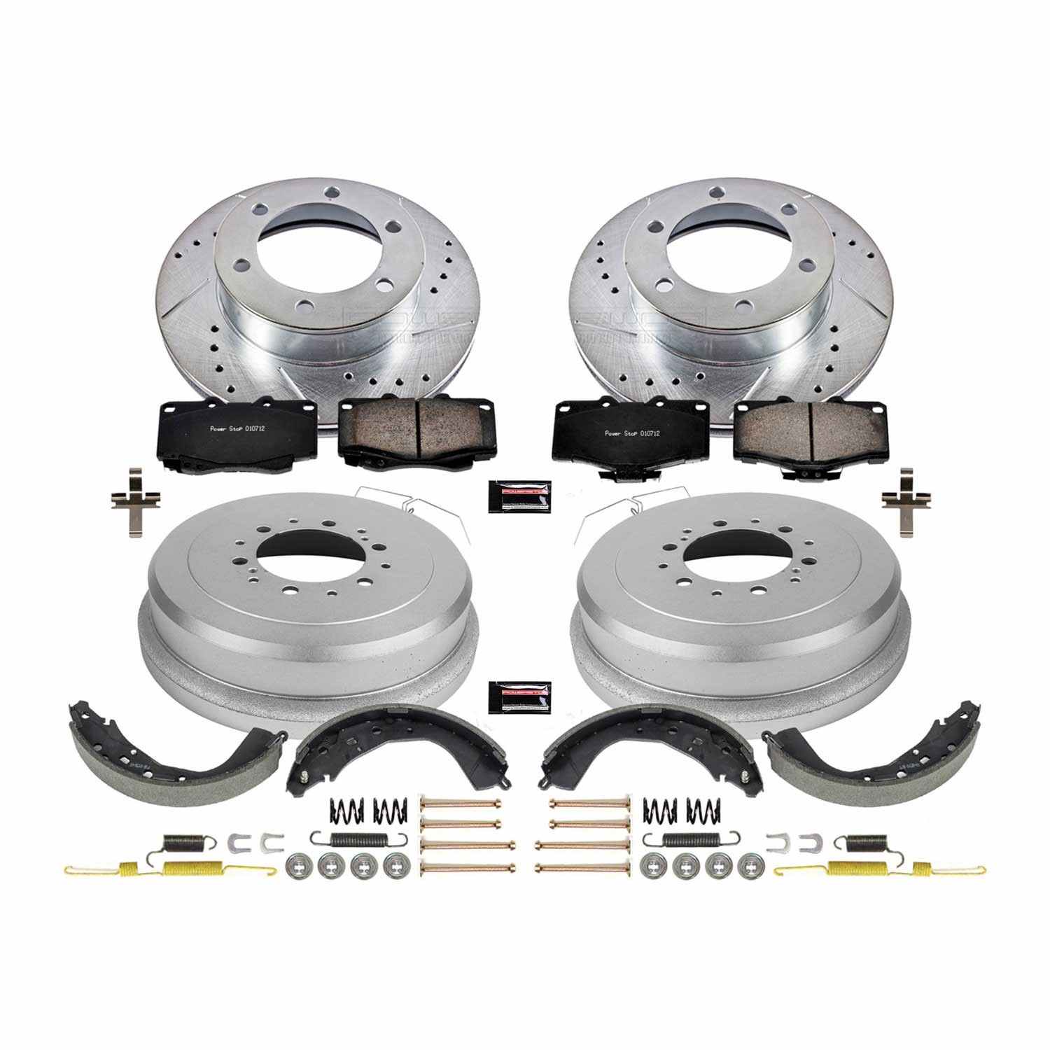 Power Stop 01-02 Toyota 4Runner Front & Rear Z23 Evolution Sport Brake Kit