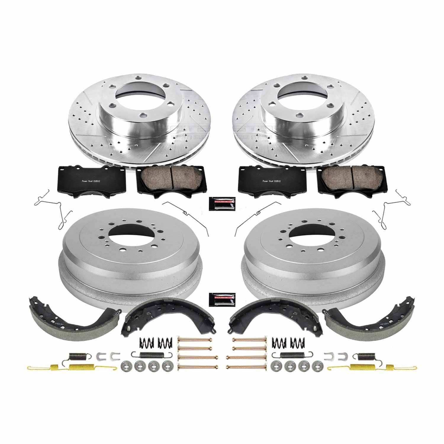Power Stop 03-06 Toyota Tundra Front & Rear Z23 Evolution Sport Brake Kit