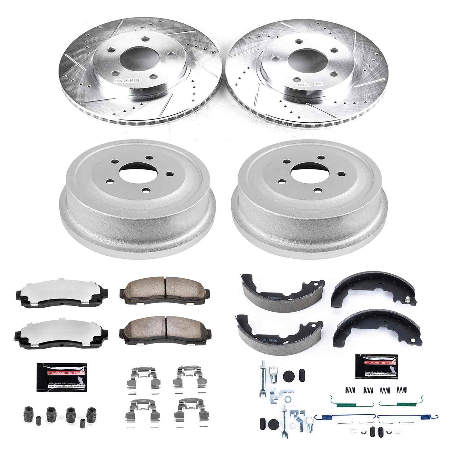 Power Stop 02-07 Saturn Vue Front & Rear Z36 Truck & Tow Brake Kit