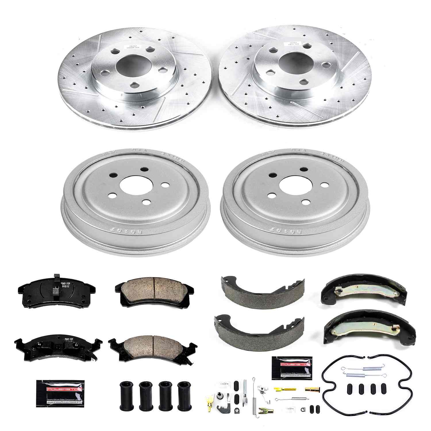 Power Stop 03-05 Chevrolet Cavalier Front & Rear Z23 Evolution Sport Brake Kit
