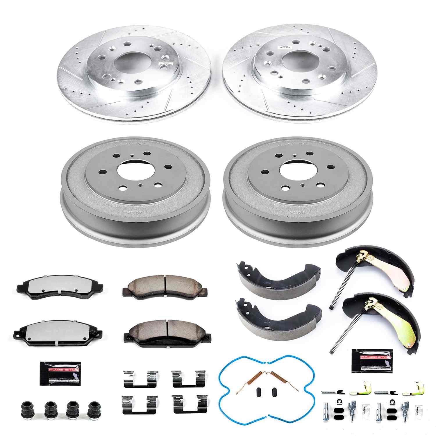 Power Stop 05-06 Chevrolet Silverado 1500 Front & Rear Z36 Truck & Tow Brake Kit