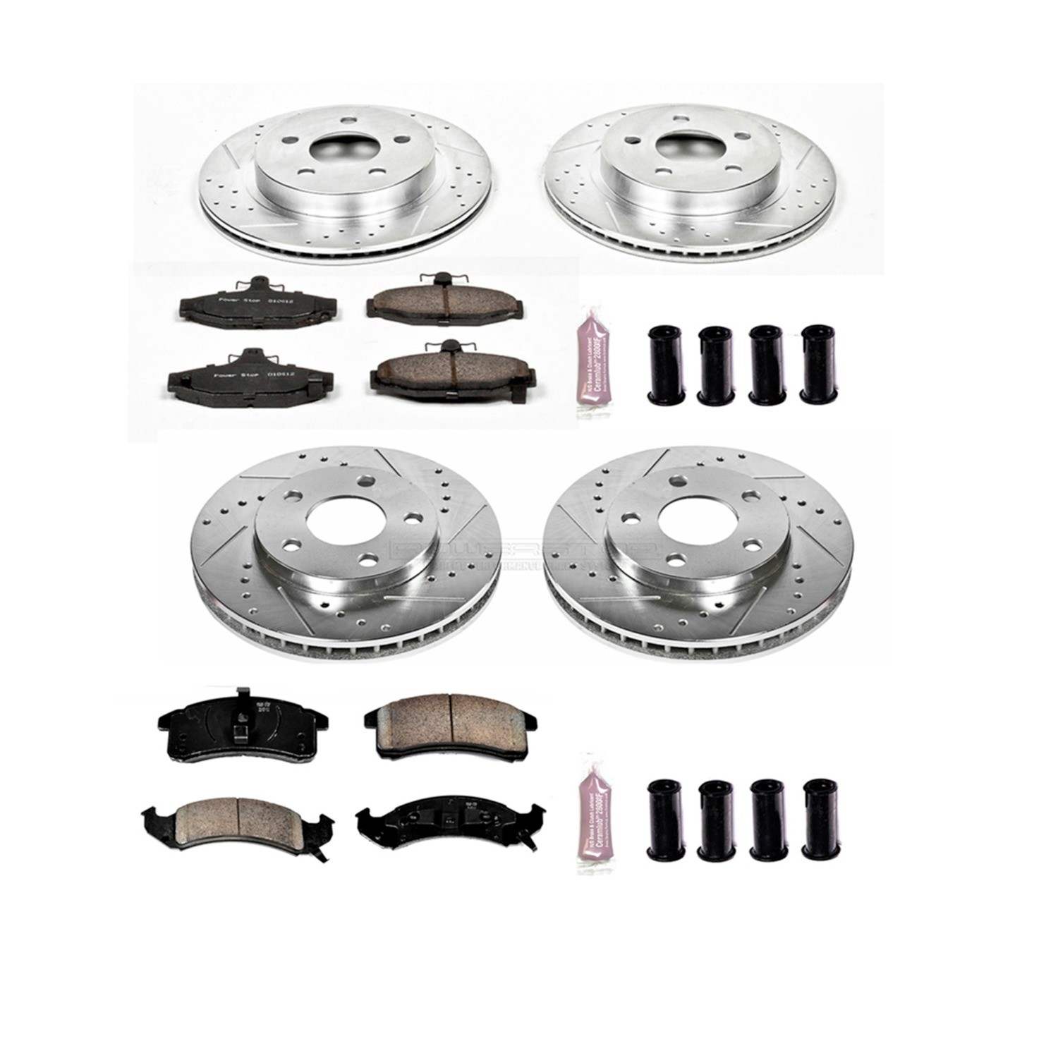 Power Stop 1993 Chevrolet Camaro Front & Rear Z23 Evolution Sport Brake Kit