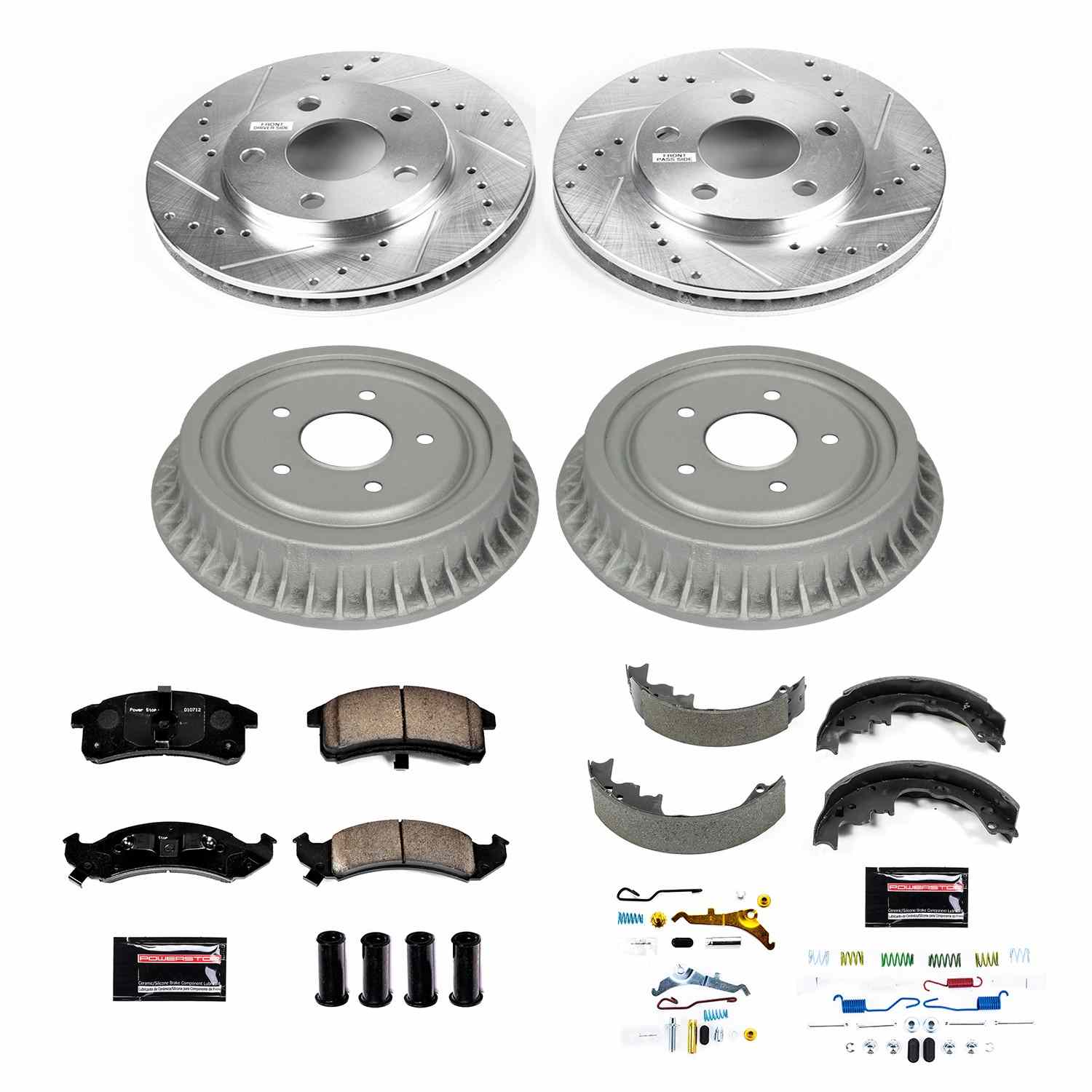 Power Stop 94-97 Chevrolet Camaro Front & Rear Z23 Evolution Sport Brake Kit