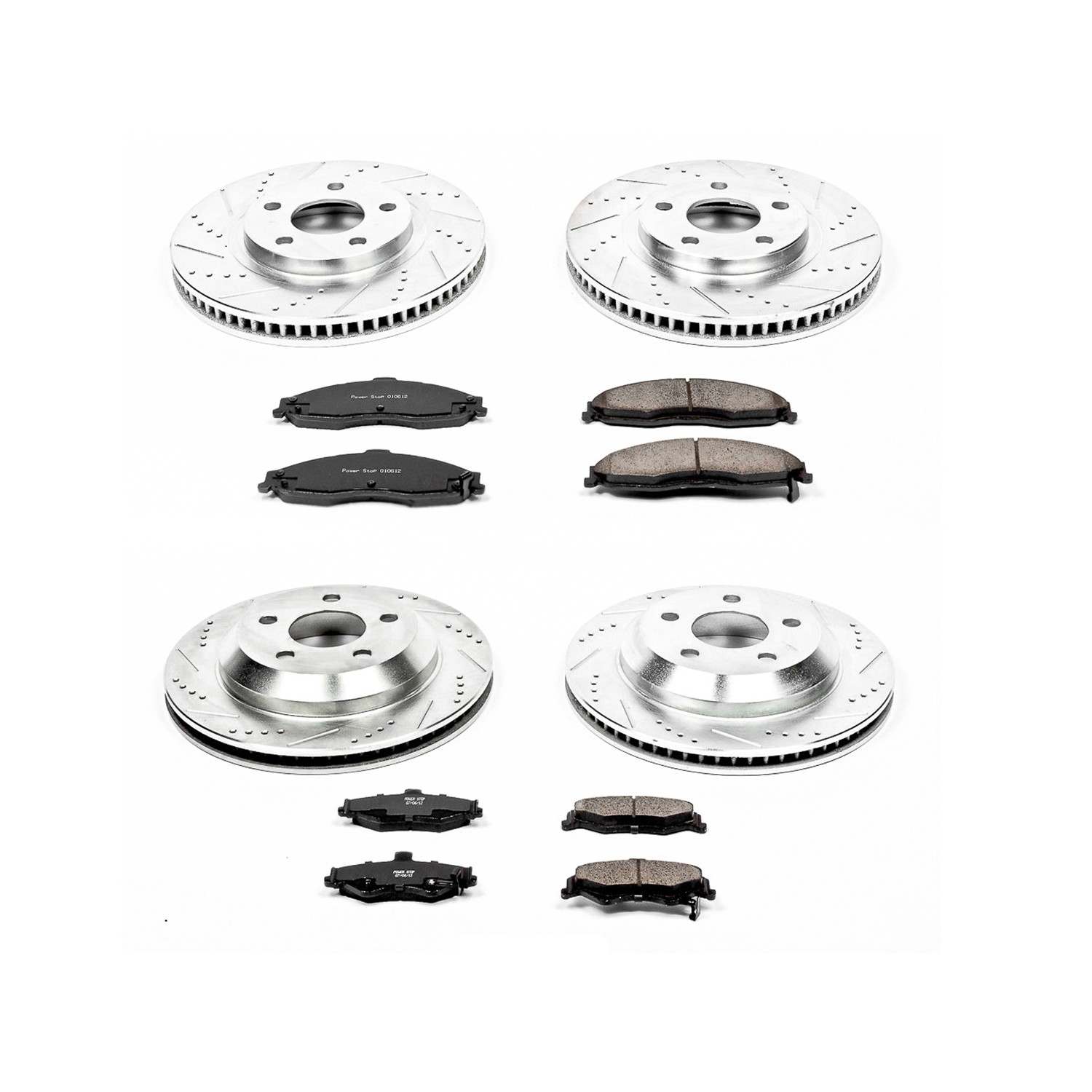 Power Stop 98-02 Chevrolet Camaro Front & Rear Z23 Evolution Sport Brake Kit