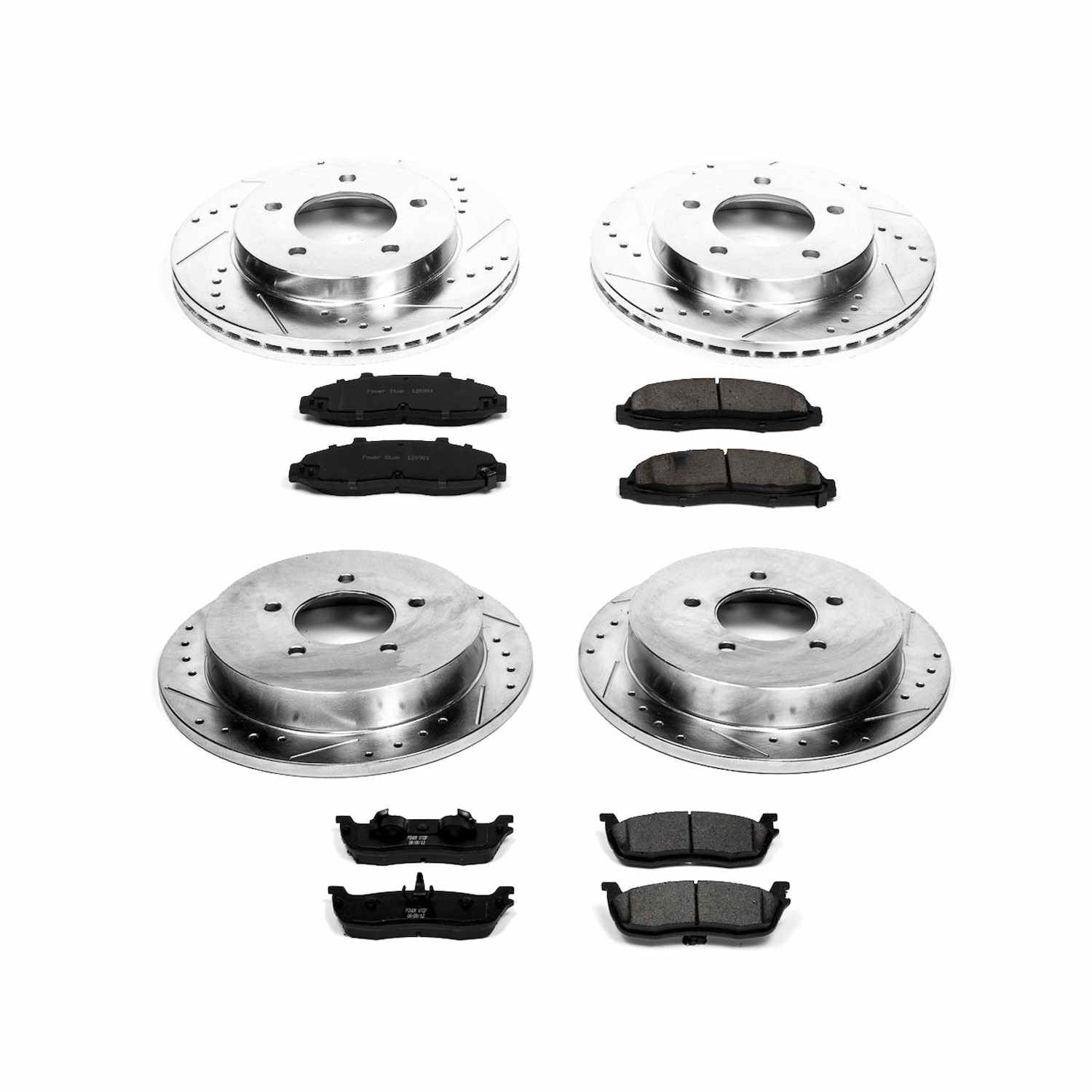Power Stop 00-03 Ford F-150 Front & Rear Z23 Evolution Sport Brake Kit