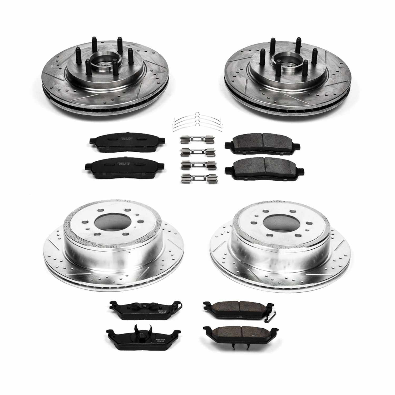Power Stop 04-08 Ford F-150 Front & Rear Z23 Evolution Brake Kit