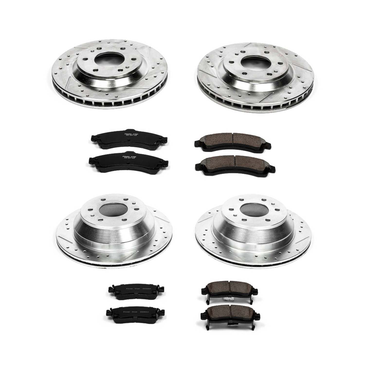 Power Stop 04-05 Buick Rainier Front & Rear Z23 Evolution Sport Brake Kit