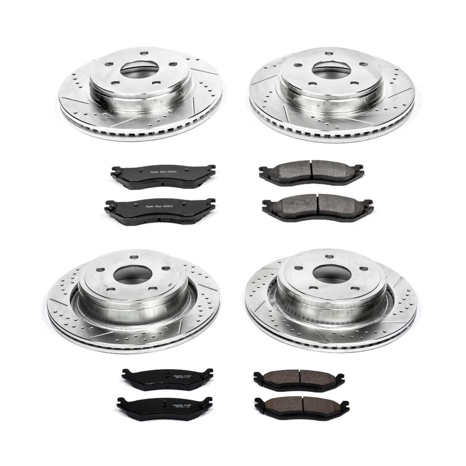 Power Stop 04-06 Dodge Durango Front & Rear Z23 Evolution Sport Brake Kit