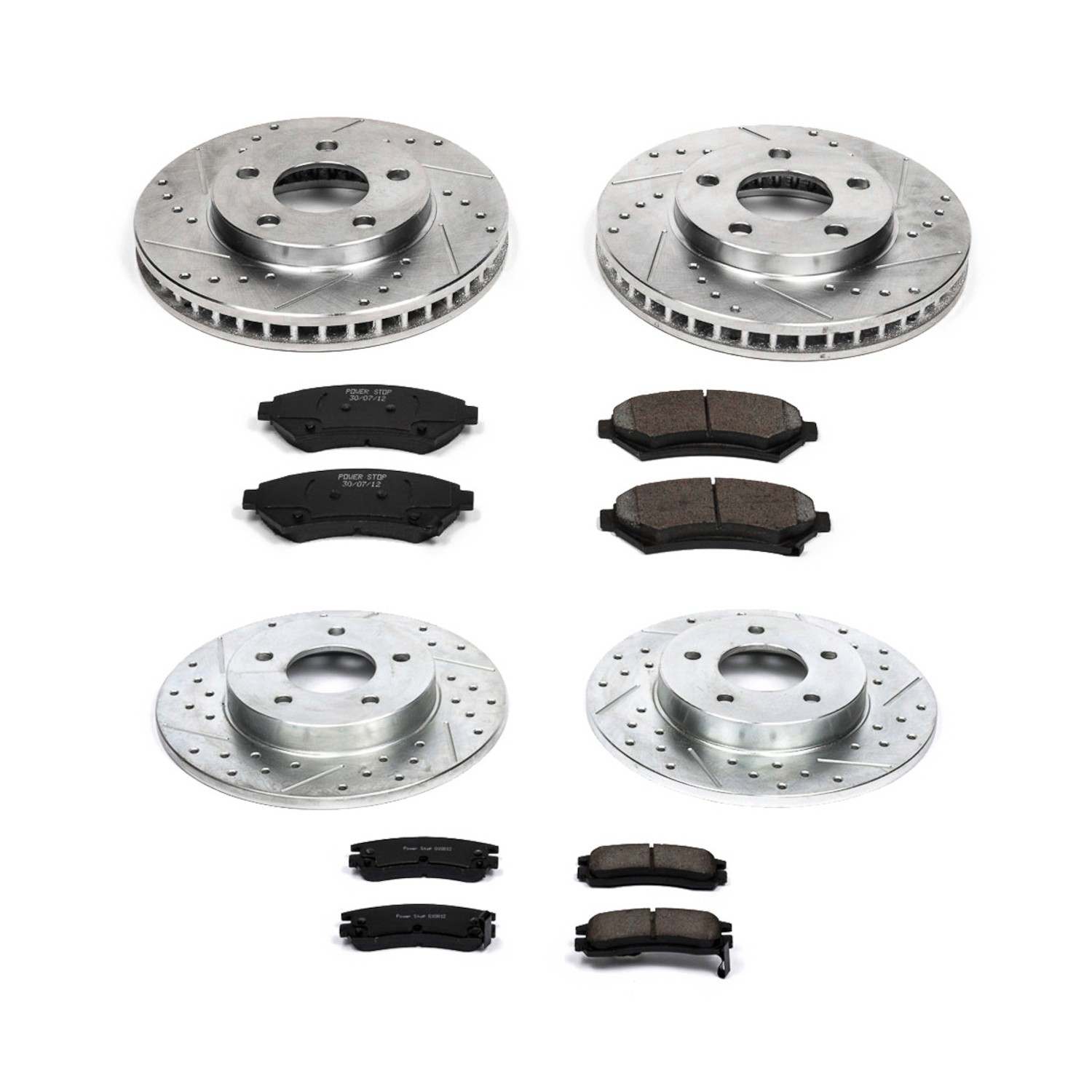Power Stop 00-05 Buick LeSabre Front & Rear Z23 Evolution Sport Brake Kit