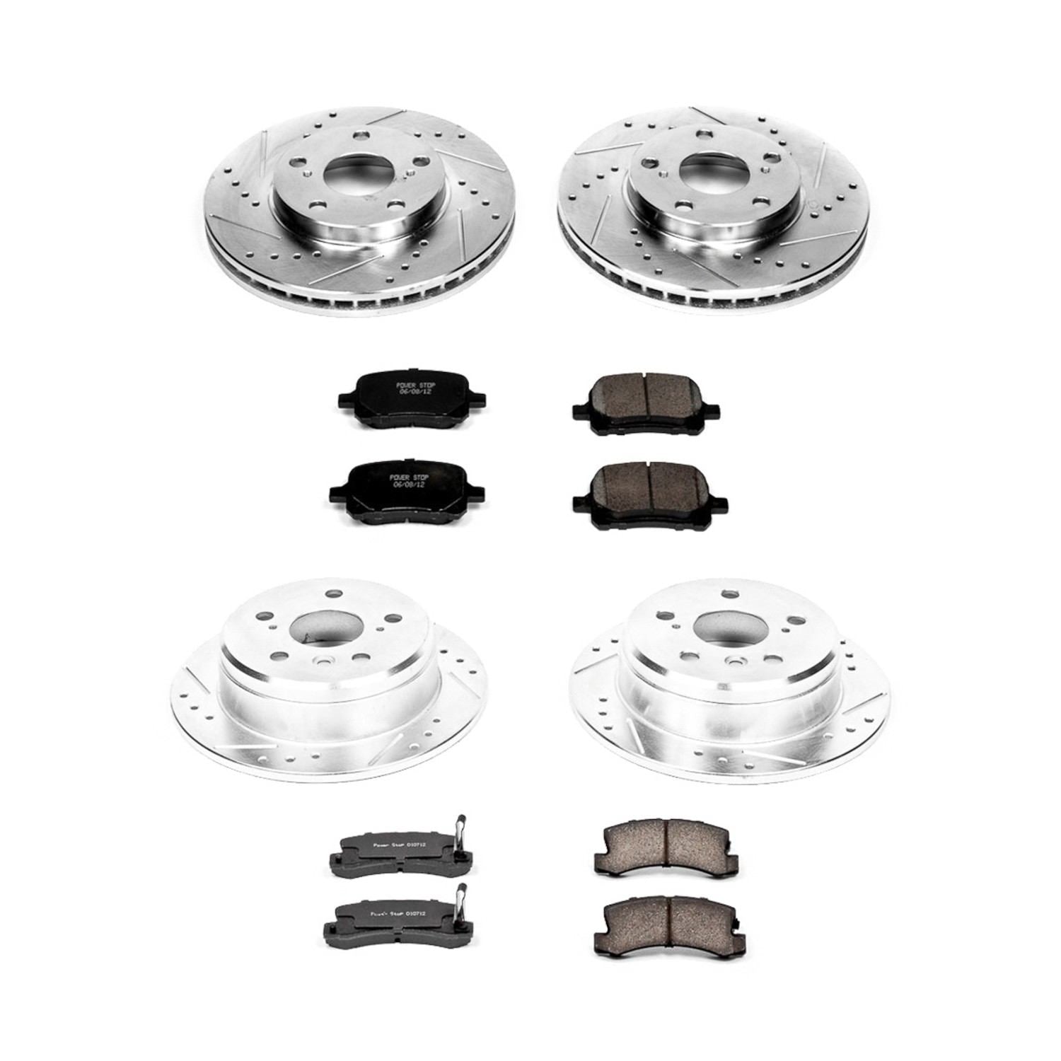 Power Stop 97-99 Lexus ES300 Front & Rear Z23 Evolution Sport Brake Kit