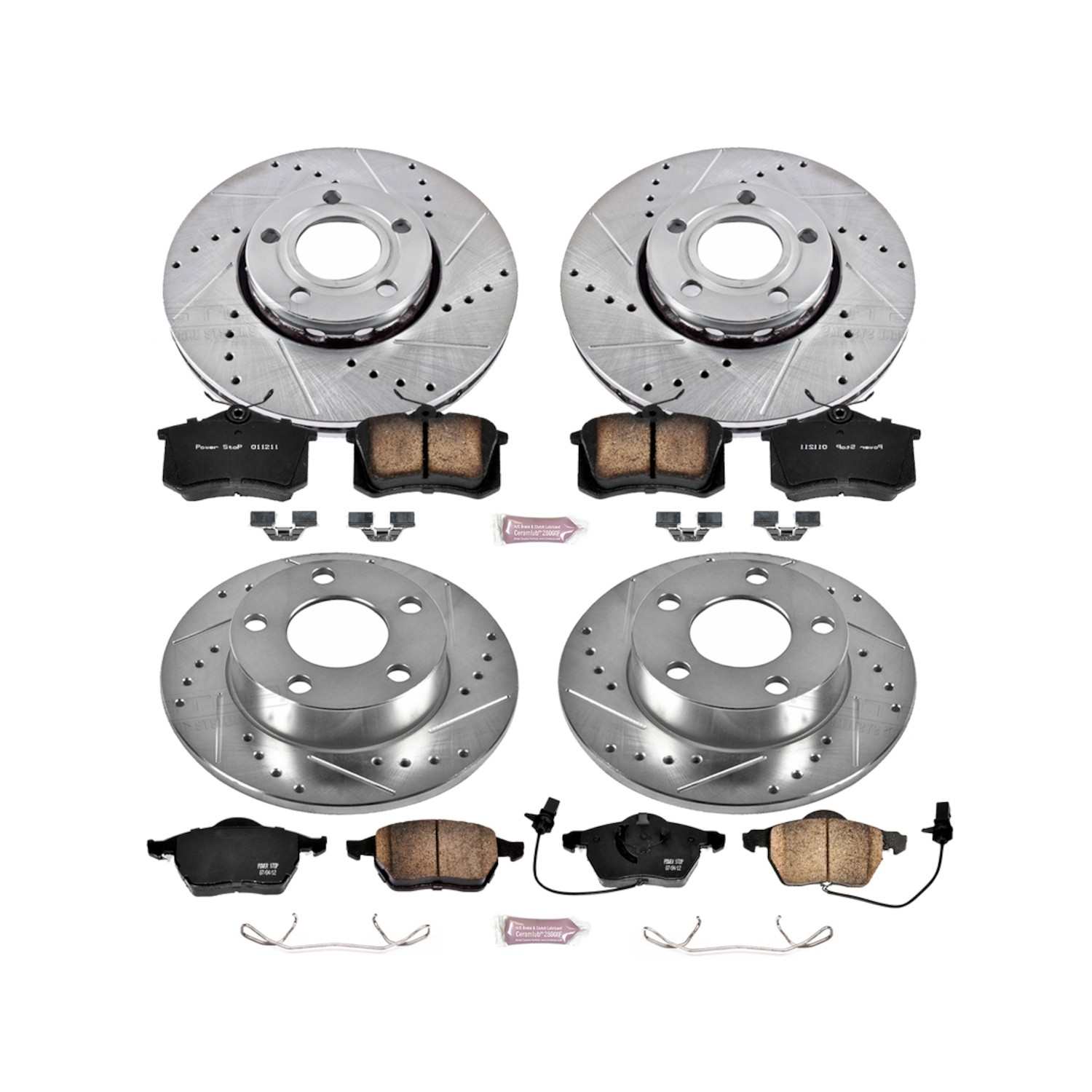 Power Stop 99-05 Volkswagen Passat Front & Rear Z23 Evolution Sport Brake Kit