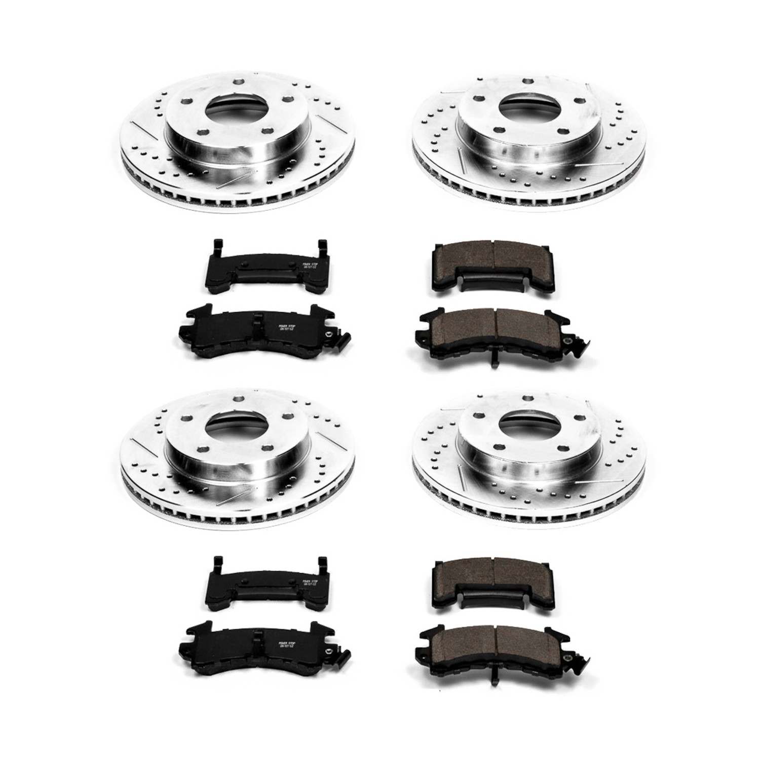 Power Stop 79-85 Oldsmobile Toronado Front & Rear Z23 Evolution Sport Brake Kit