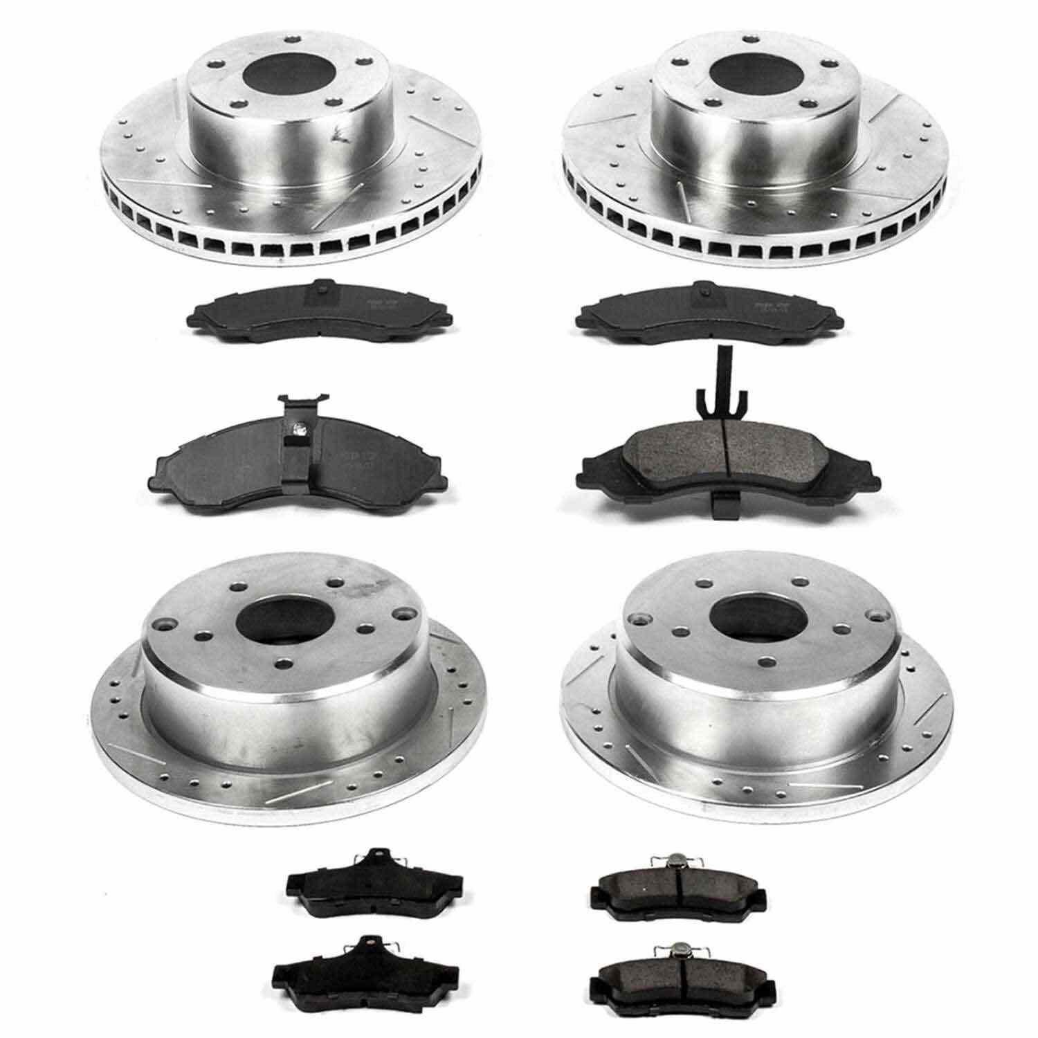 Power Stop 2004 Pontiac GTO Front & Rear Z23 Evolution Sport Brake Kit