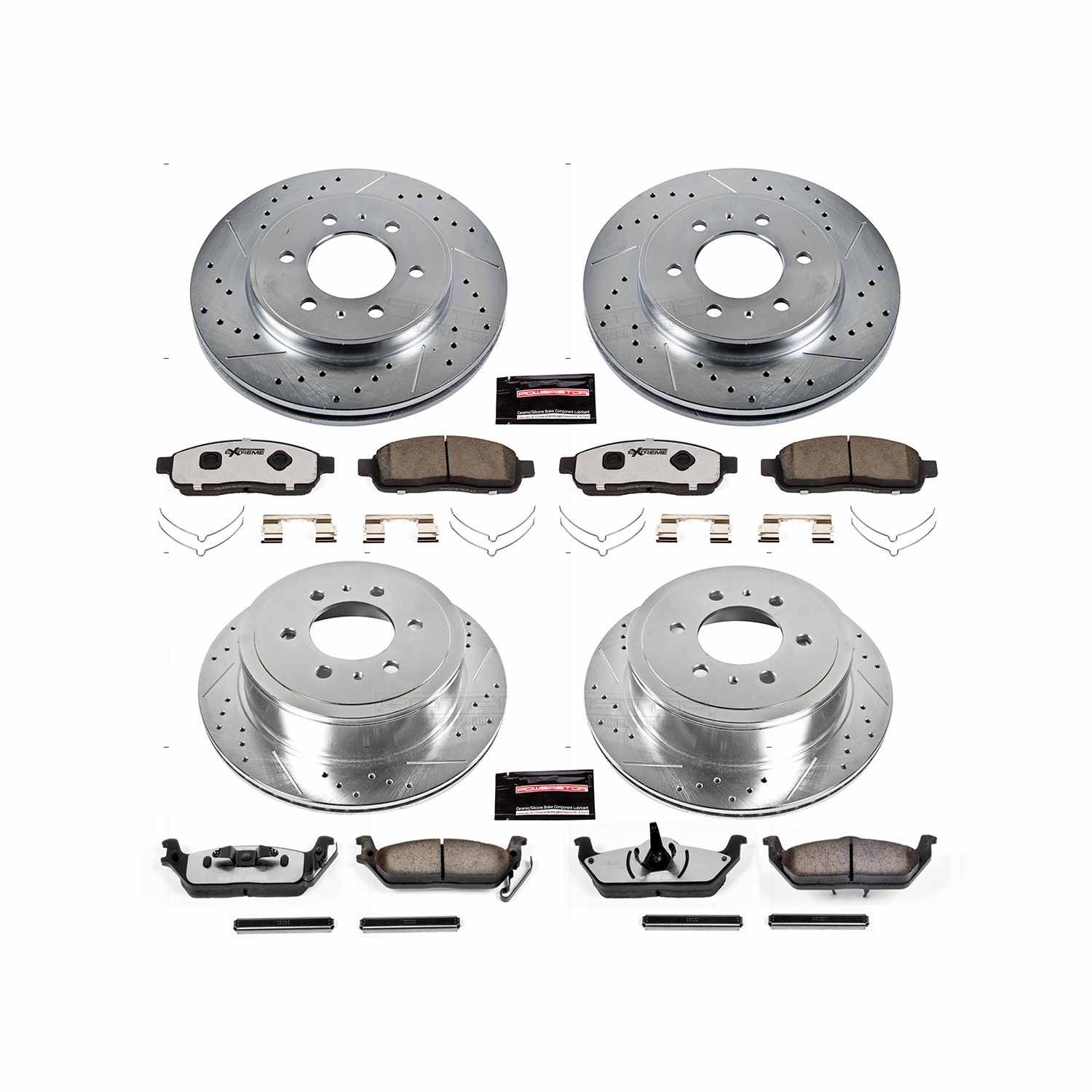 Power Stop 2009 Ford F-150 Front & Rear Z36 Truck & Tow Brake Kit