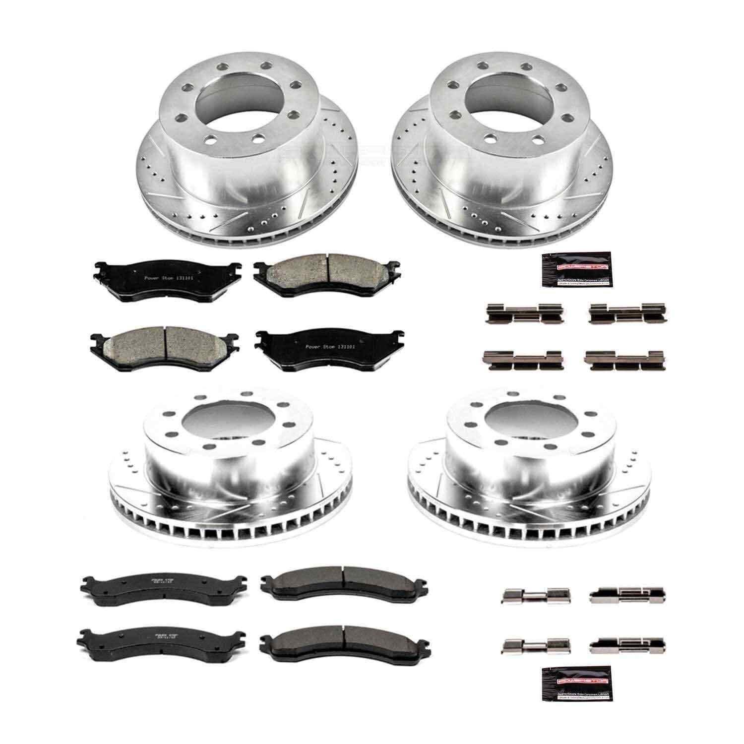 Power Stop 01-02 Dodge Ram 2500 Front & Rear Z23 Evolution Sport Brake Kit