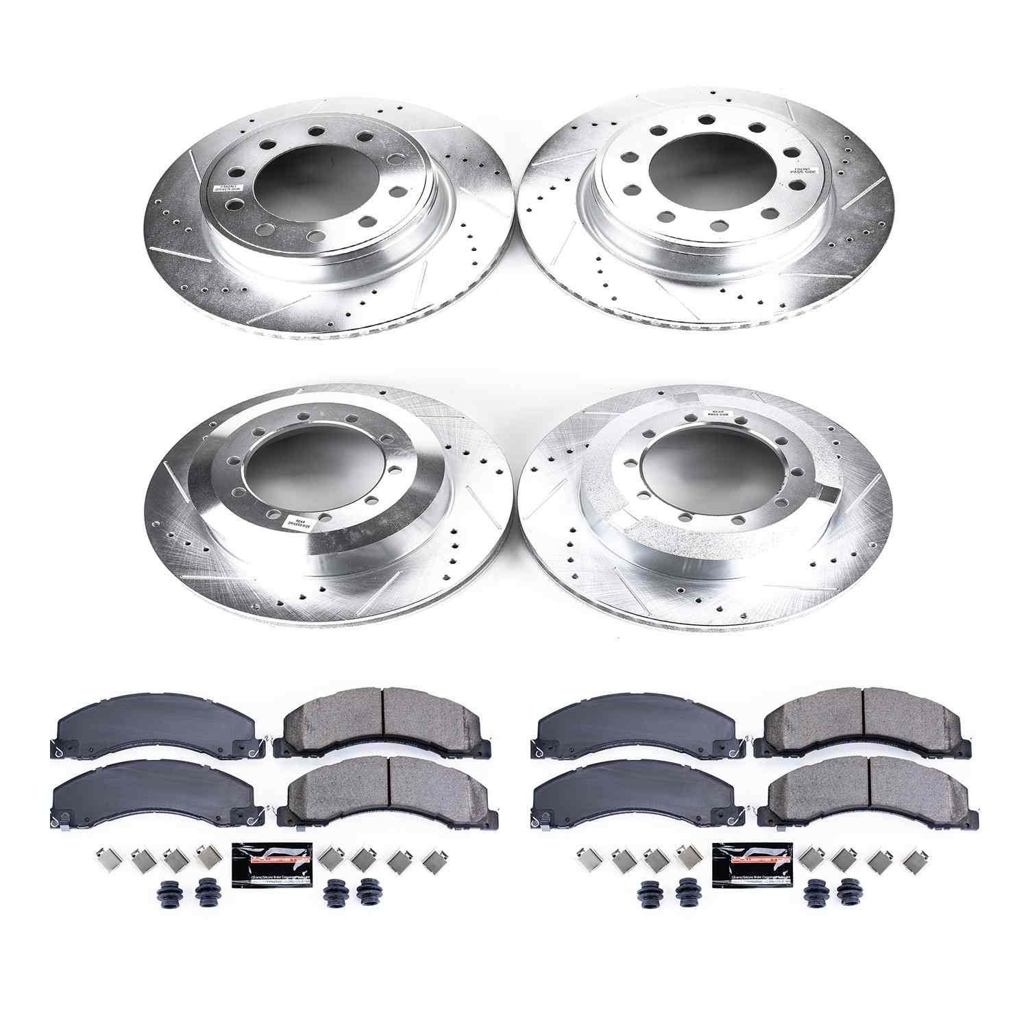 Power Stop 11-12 Ram 5500 Front & Rear Z23 Evolution Brake Kit