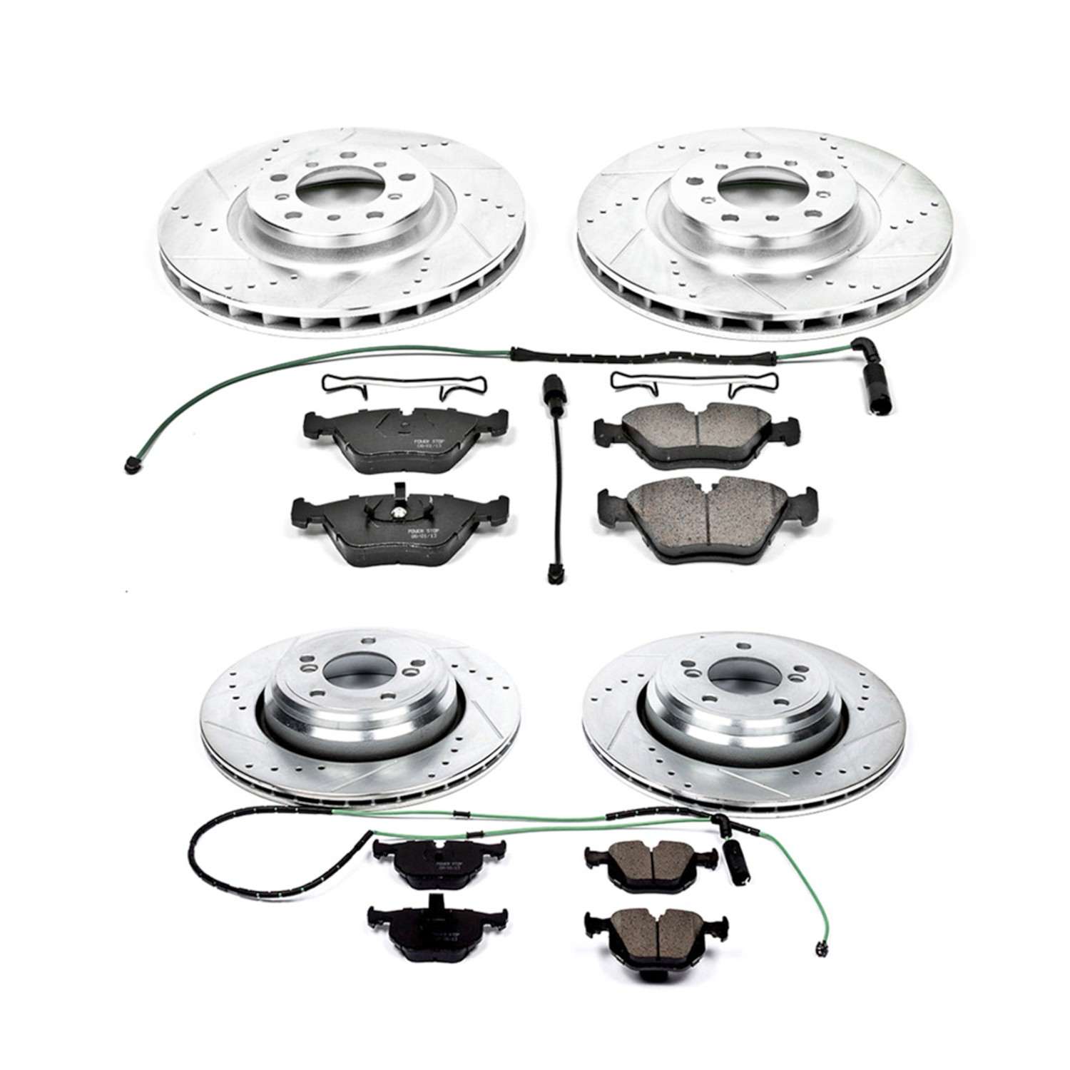 Power Stop 01-06 BMW M3 Front & Rear Z23 Evolution Sport Brake Kit