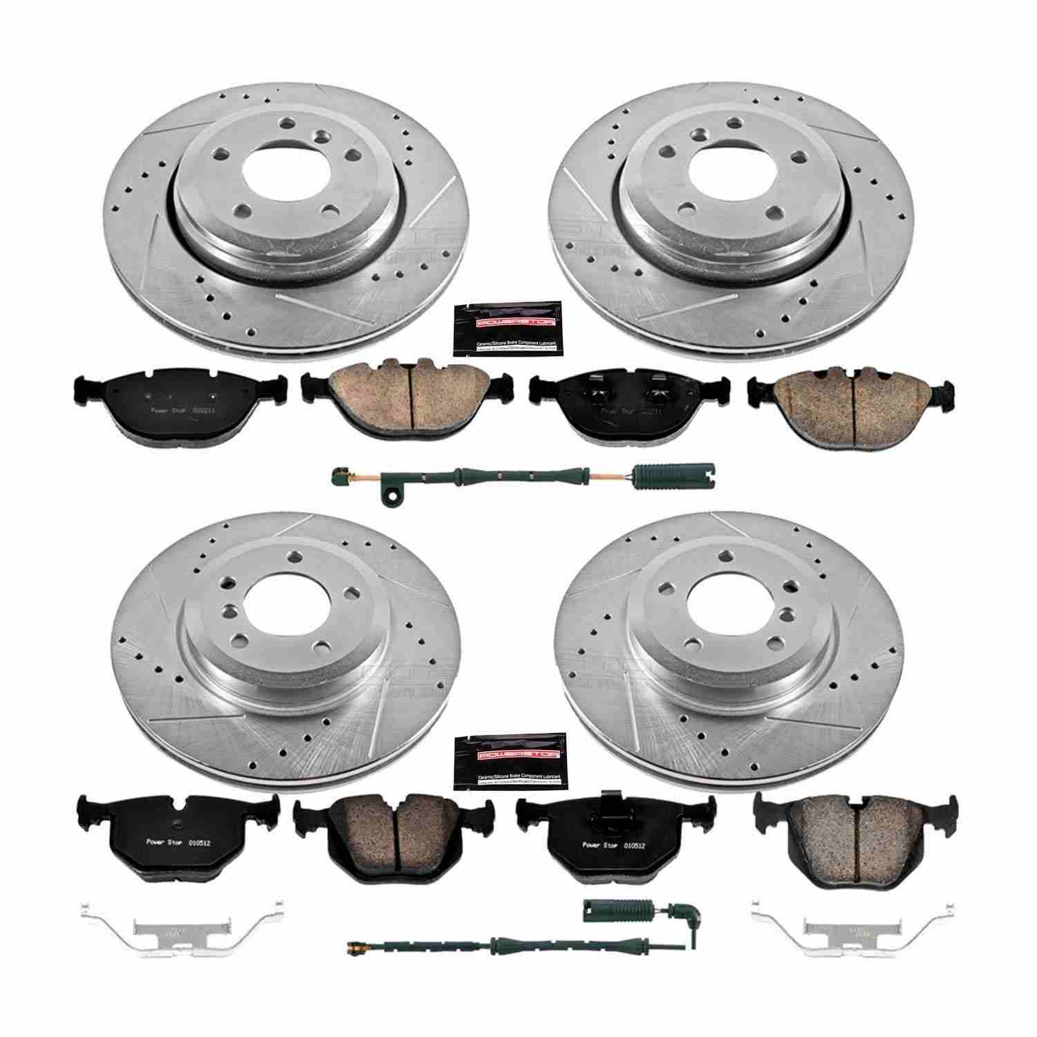 Power Stop 02-03 BMW X5 Front & Rear Z23 Evolution Brake Kit