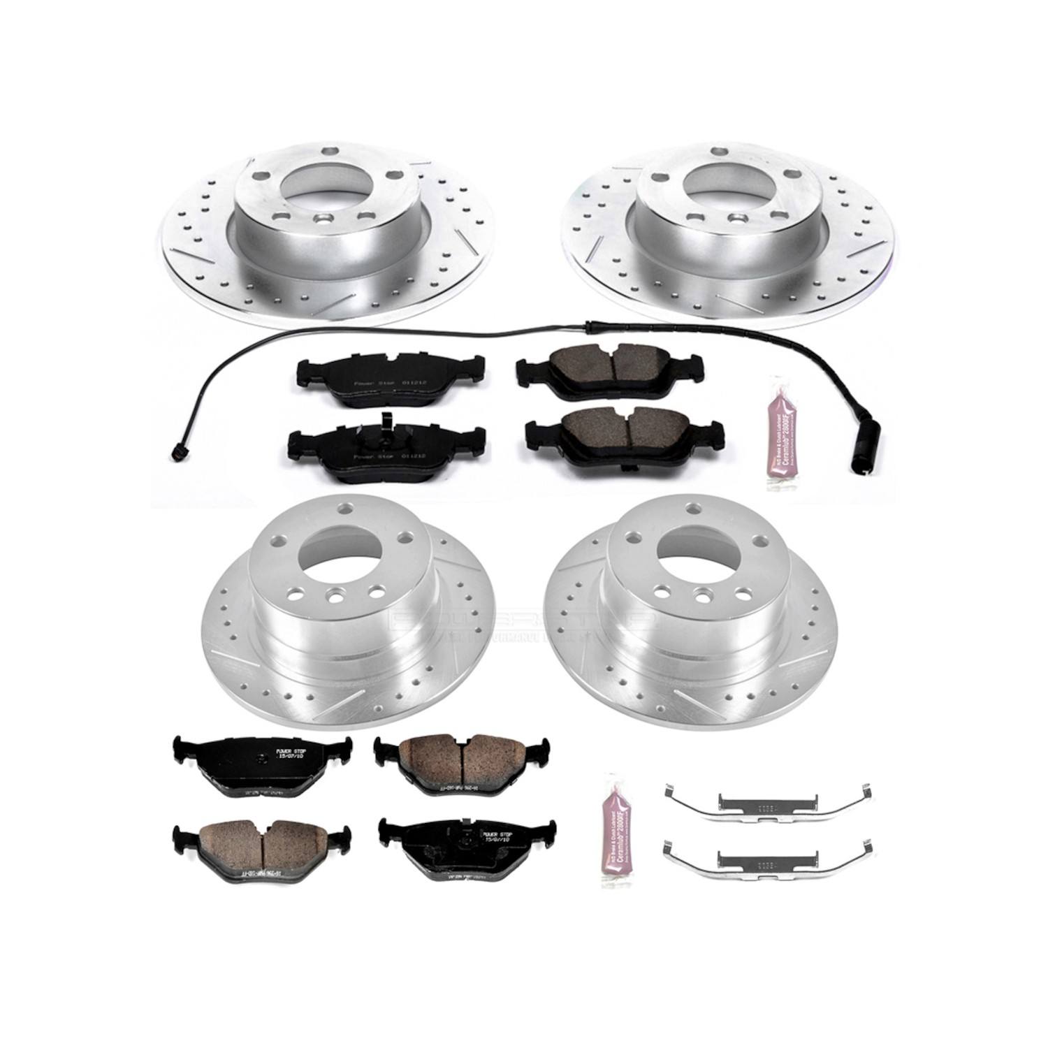 Power Stop 96-98 BMW Z3 Front & Rear Z23 Evolution Sport Brake Kit