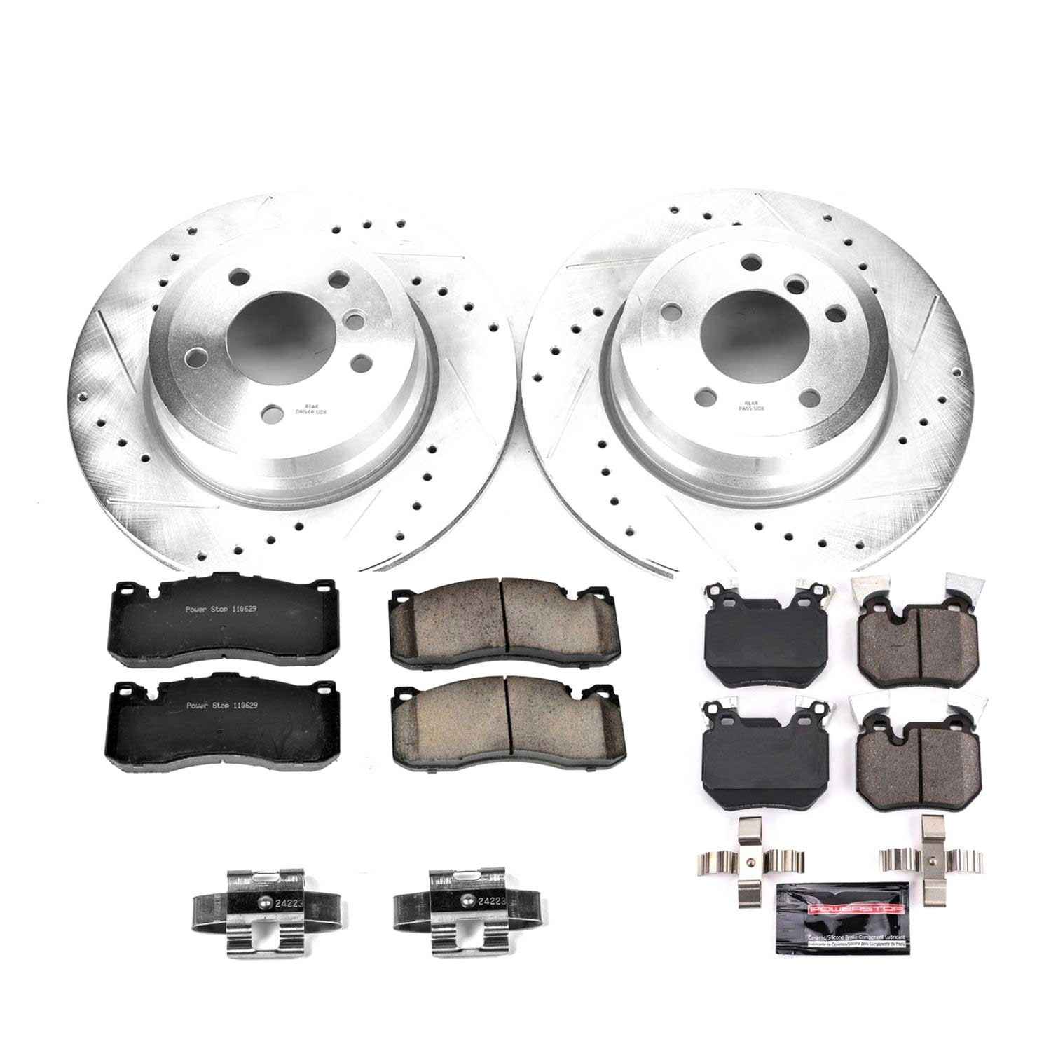 Power Stop 11-13 BMW 135i Front & Rear Z23 Evolution Sport Brake Kit