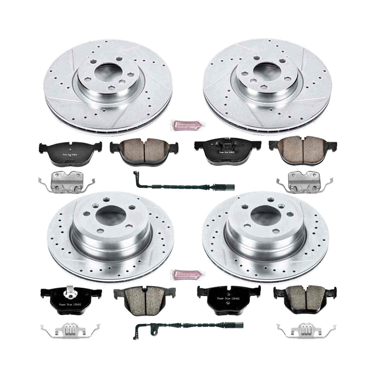 Power Stop 2009 BMW X5 Front & Rear Z23 Evolution Sport Brake Kit