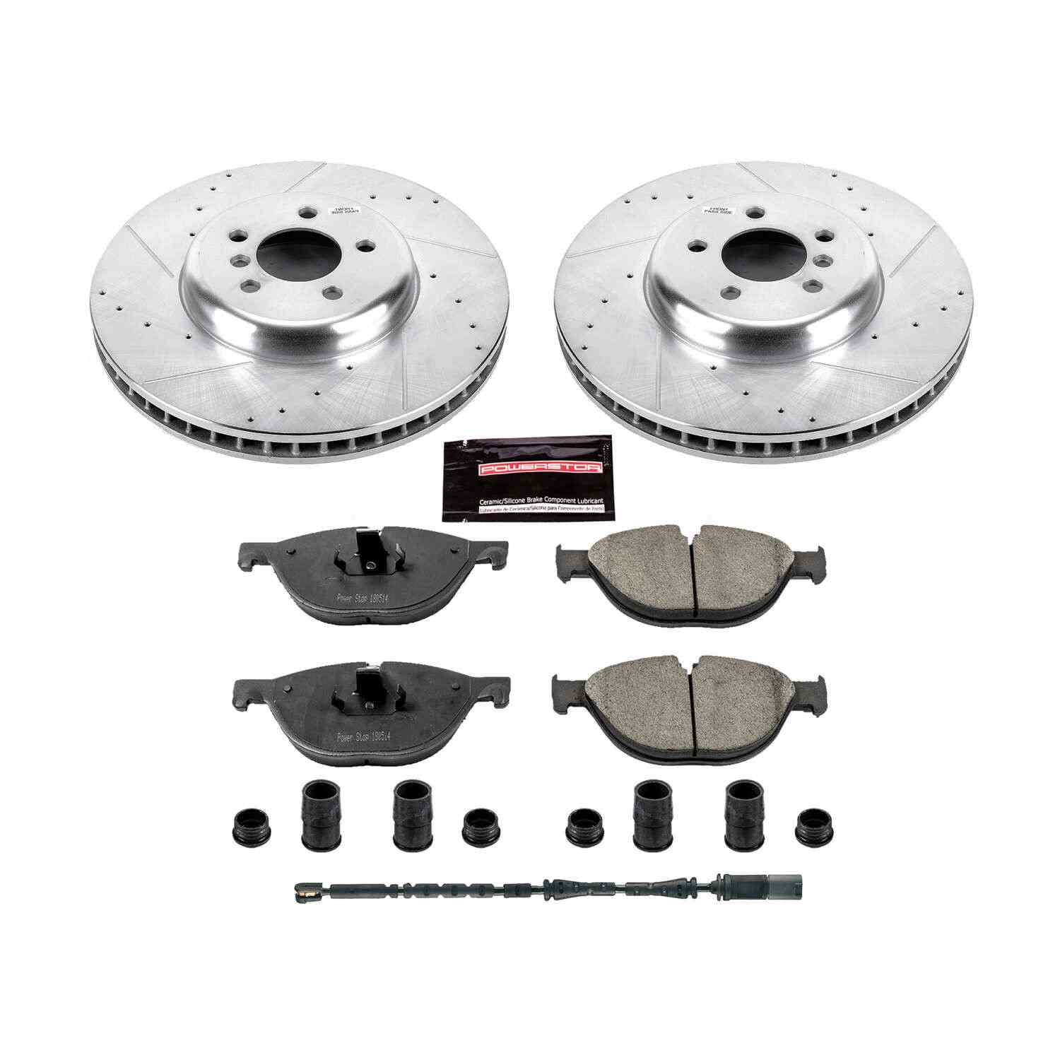 Power Stop 10-15 BMW 750i xDrive Front Z23 Evolution Brake Kit
