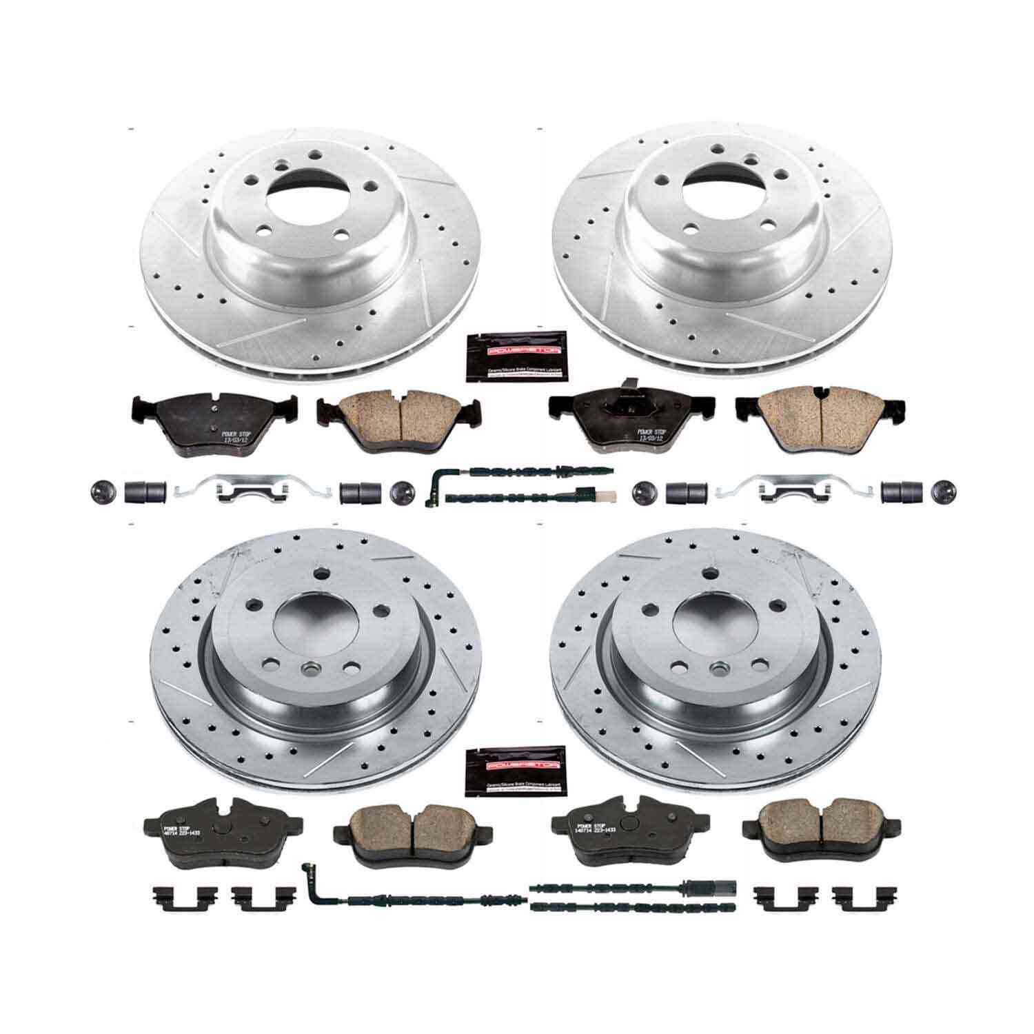 Power Stop 09-10 BMW Z4 Front & Rear Z23 Evolution Sport Brake Kit