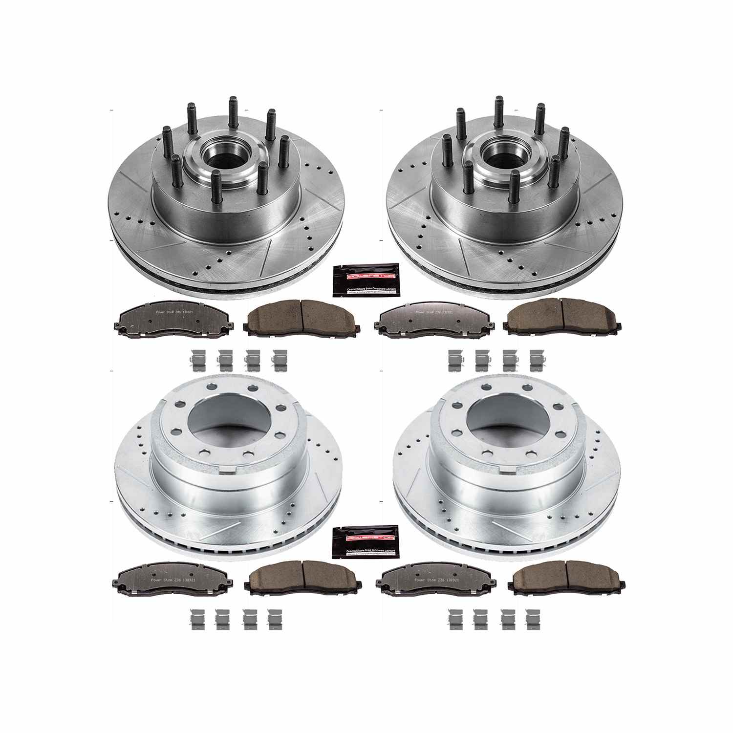 Power Stop 13-22 Ford F-350 Super Duty Front & Rear Z36 Truck & Tow Brake Kit