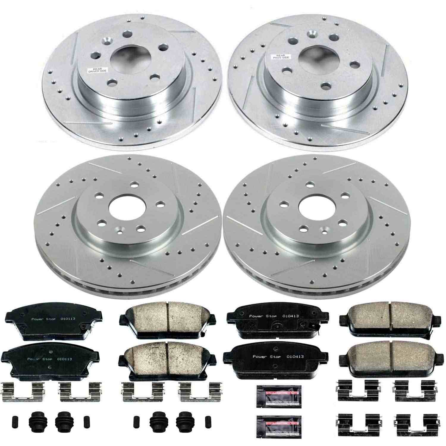 Power Stop 15-16 Chevrolet Trax Front & Rear Z23 Evolution Sport Brake Kit