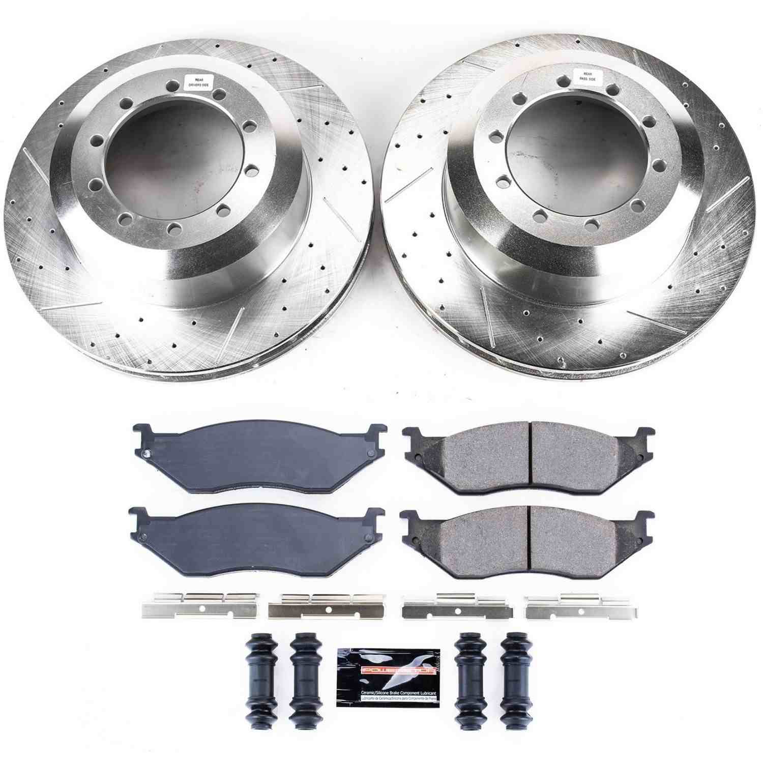 Power Stop 99-01 Ford F53 Front & Rear Z23 Evolution Brake Kit