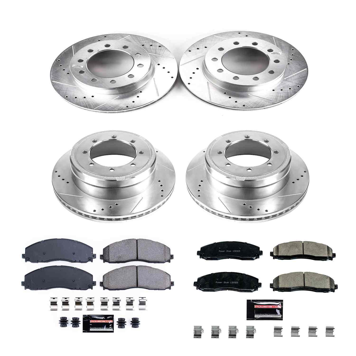 Power Stop 2016 Ford F-350 Super Duty Front & Rear Z23 Evolution Brake Kit