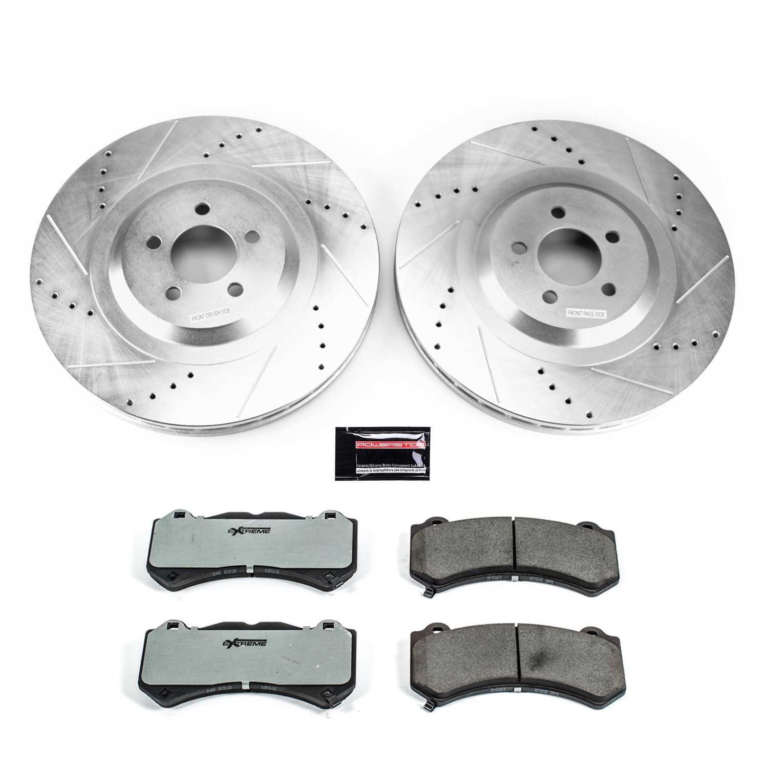 Power Stop 15-20 Dodge Charger Front Z26 Street Brake Kit