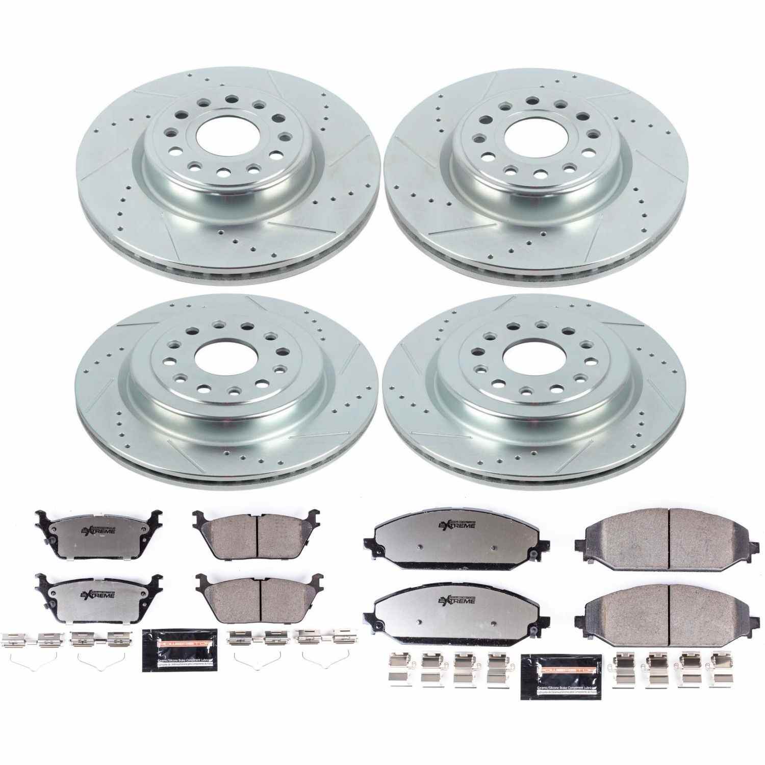 Power Stop 2019 Ram 1500 Front & Rear Z36 Truck & Tow Brake Kit