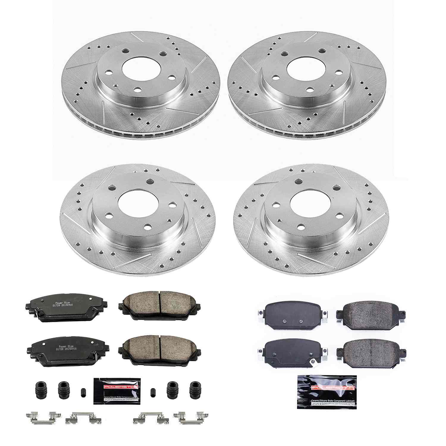 Power Stop 2019 Mazda CX-3 Front & Rear Z23 Evolution Sport Brake Kit