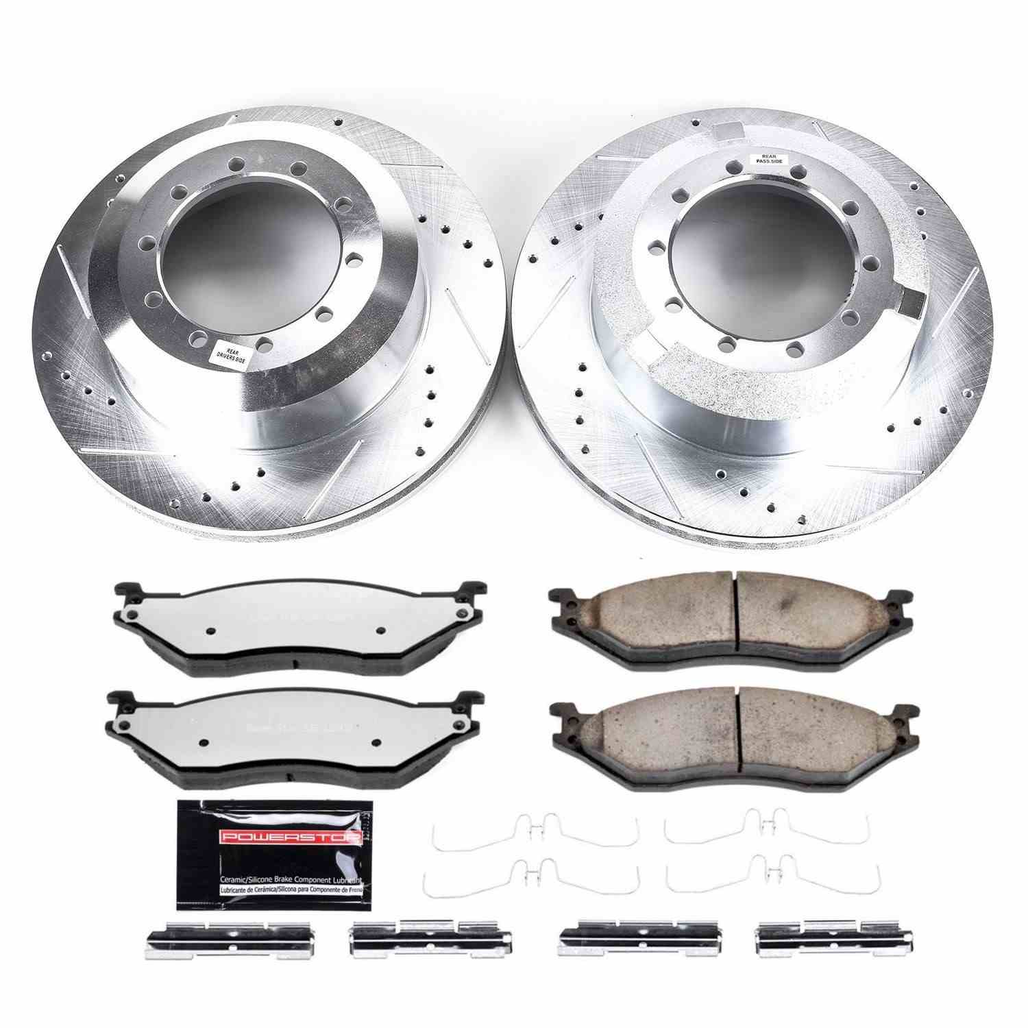 Power Stop 06-09 Ford LCF Front and Rear Z36 Truck & Tow Brake Kit