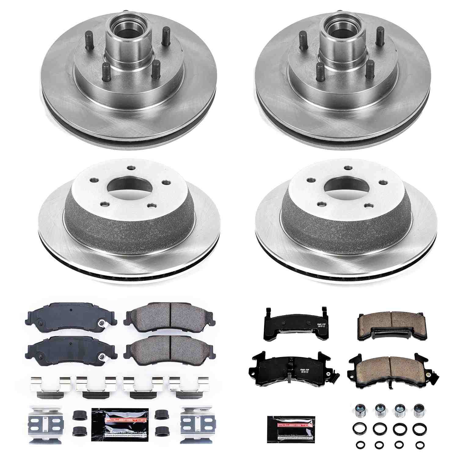 Power Stop 2003 Chevrolet S10 Front & Rear Z23 Evolution Sport Brake Kit
