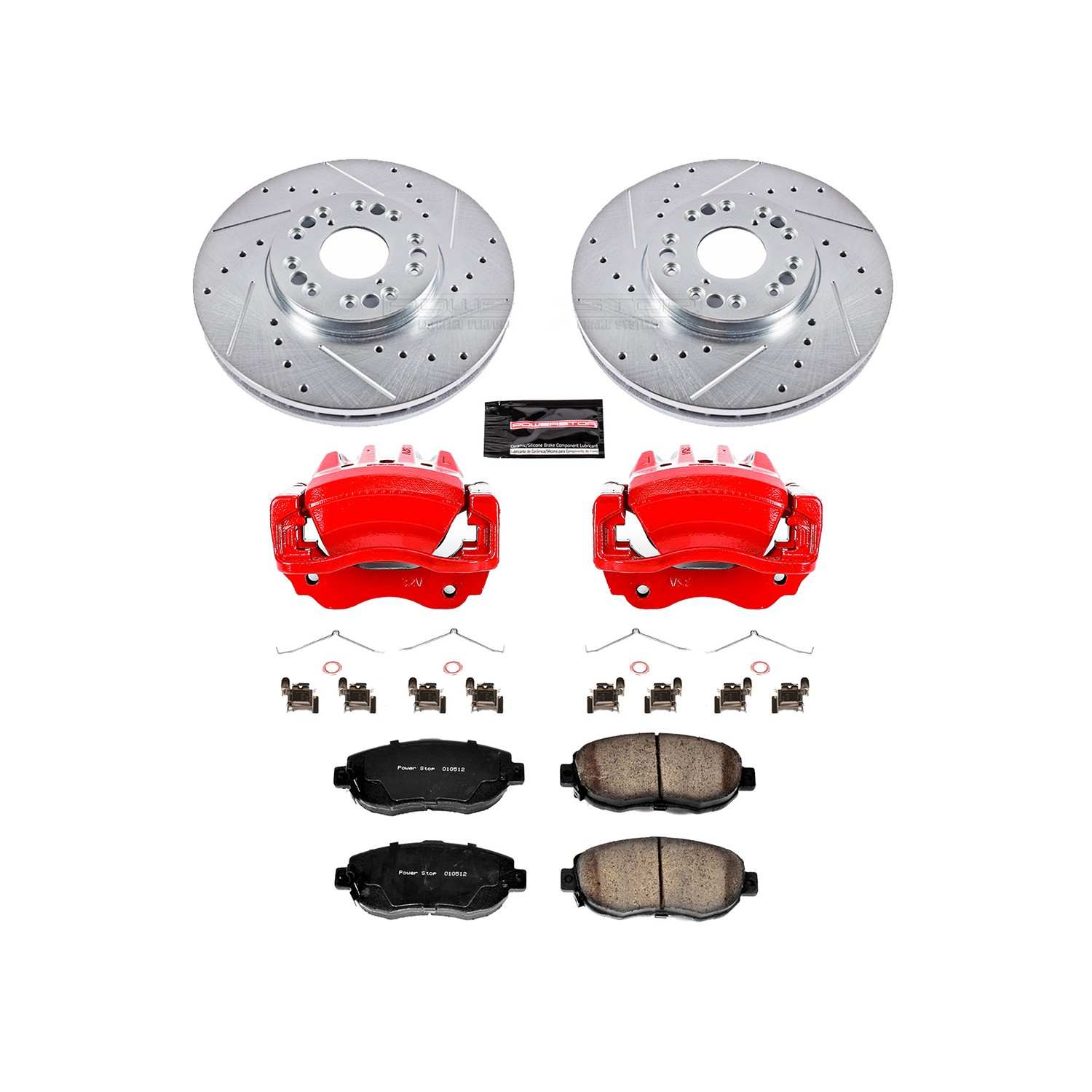 Power Stop 98-05 Lexus GS300 Front Z23 Evolution Sport Brake Kit w/Calipers