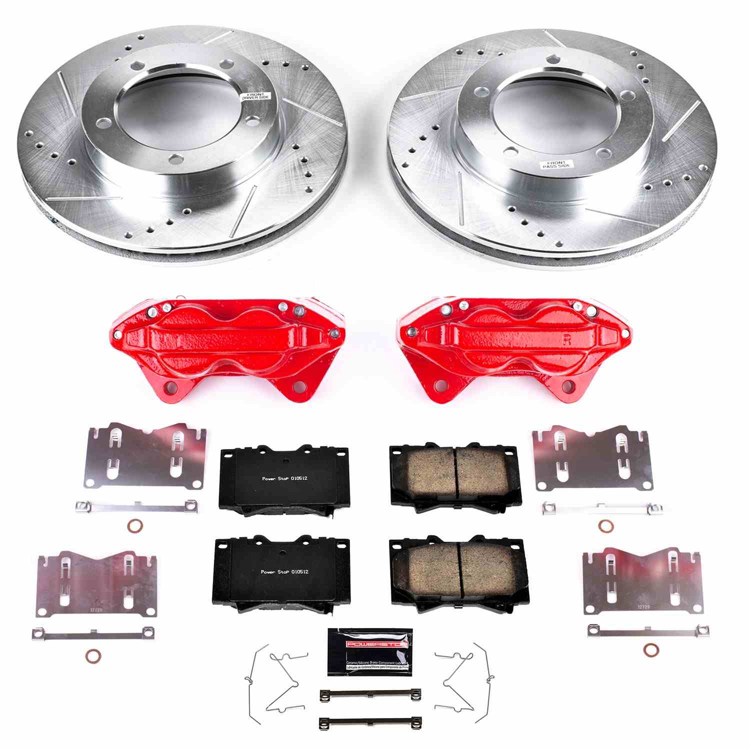 Power Stop 98-02 Lexus LX470 Front Z23 Evolution Sport Brake Kit w/Calipers