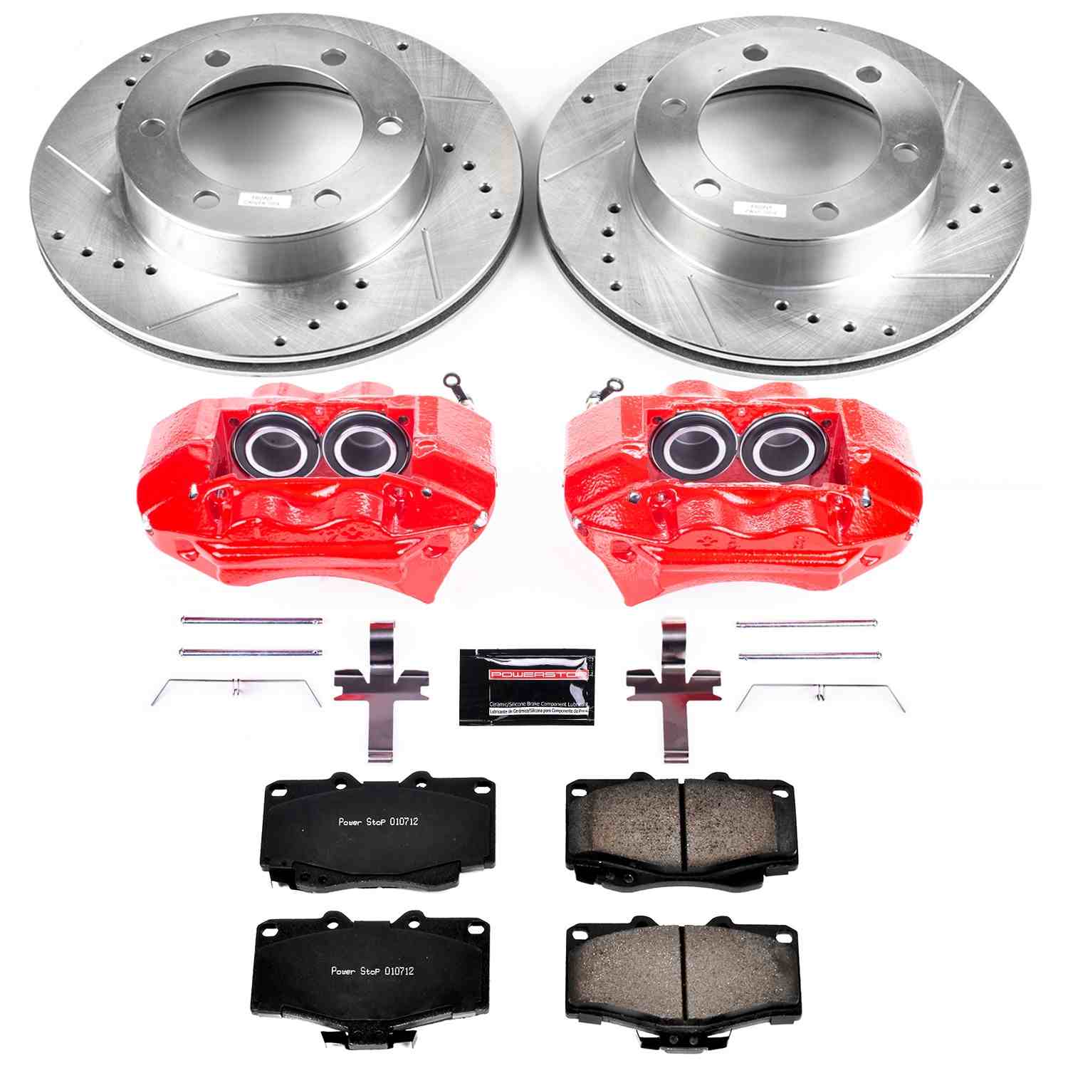 Power Stop 95-02 Toyota 4Runner Front Z23 Evolution Sport Brake Kit w/Calipers
