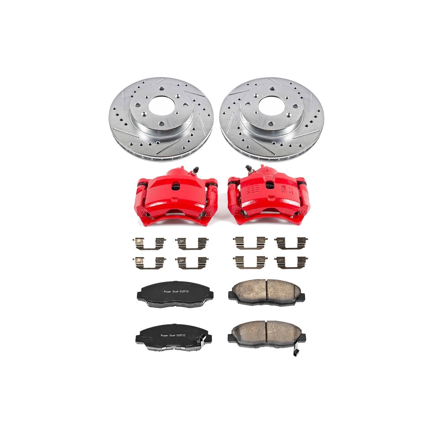 Power Stop 98-99 Acura CL Front Z23 Evolution Sport Brake Kit w/Calipers