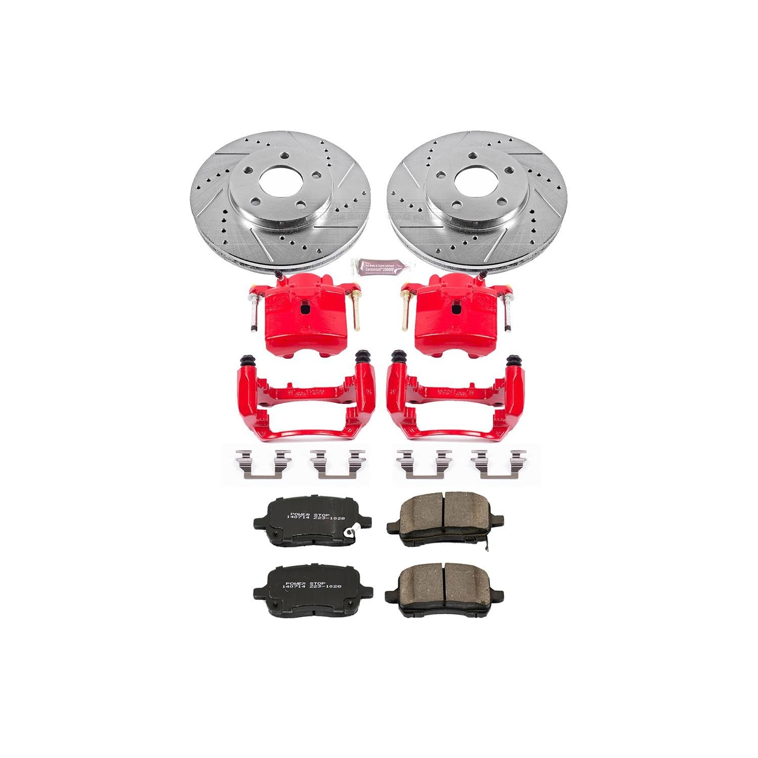 Power Stop 08-11 Chevrolet HHR Front Z23 Evolution Sport Brake Kit w/Calipers